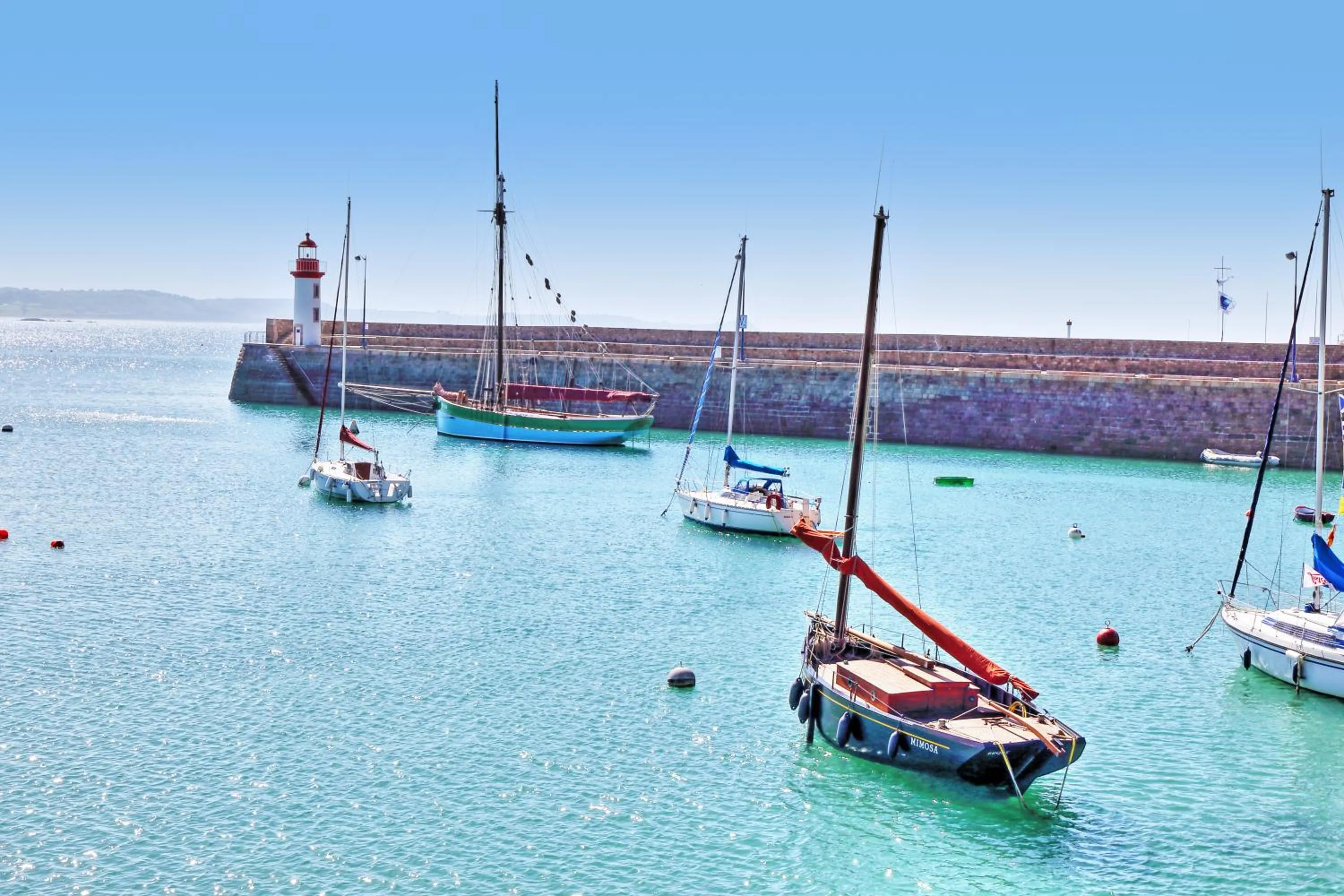 Sea view in La Table De Jeanne - Hôtel & Restaurant