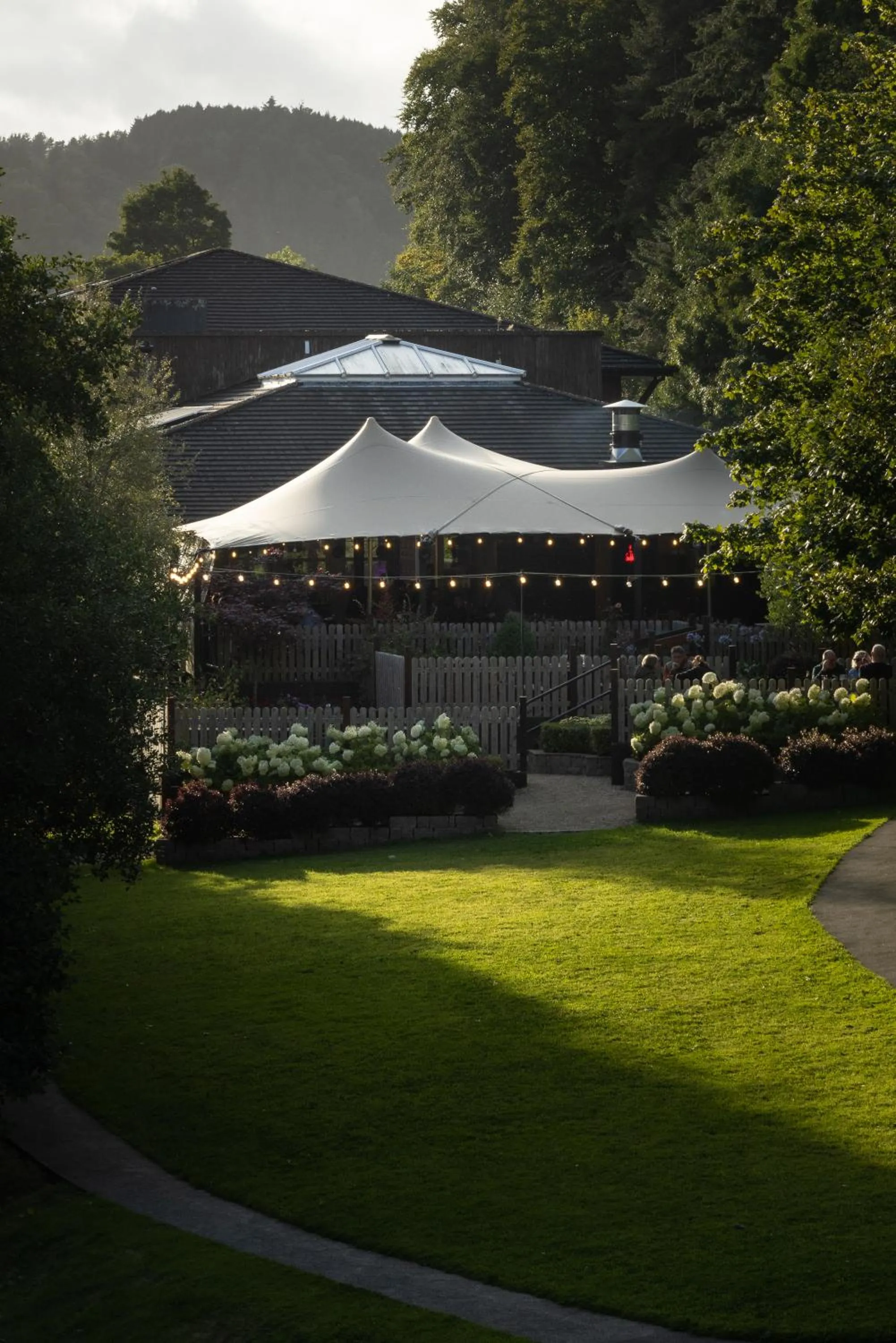 Restaurant/places to eat in The Lodge at Woodenbridge