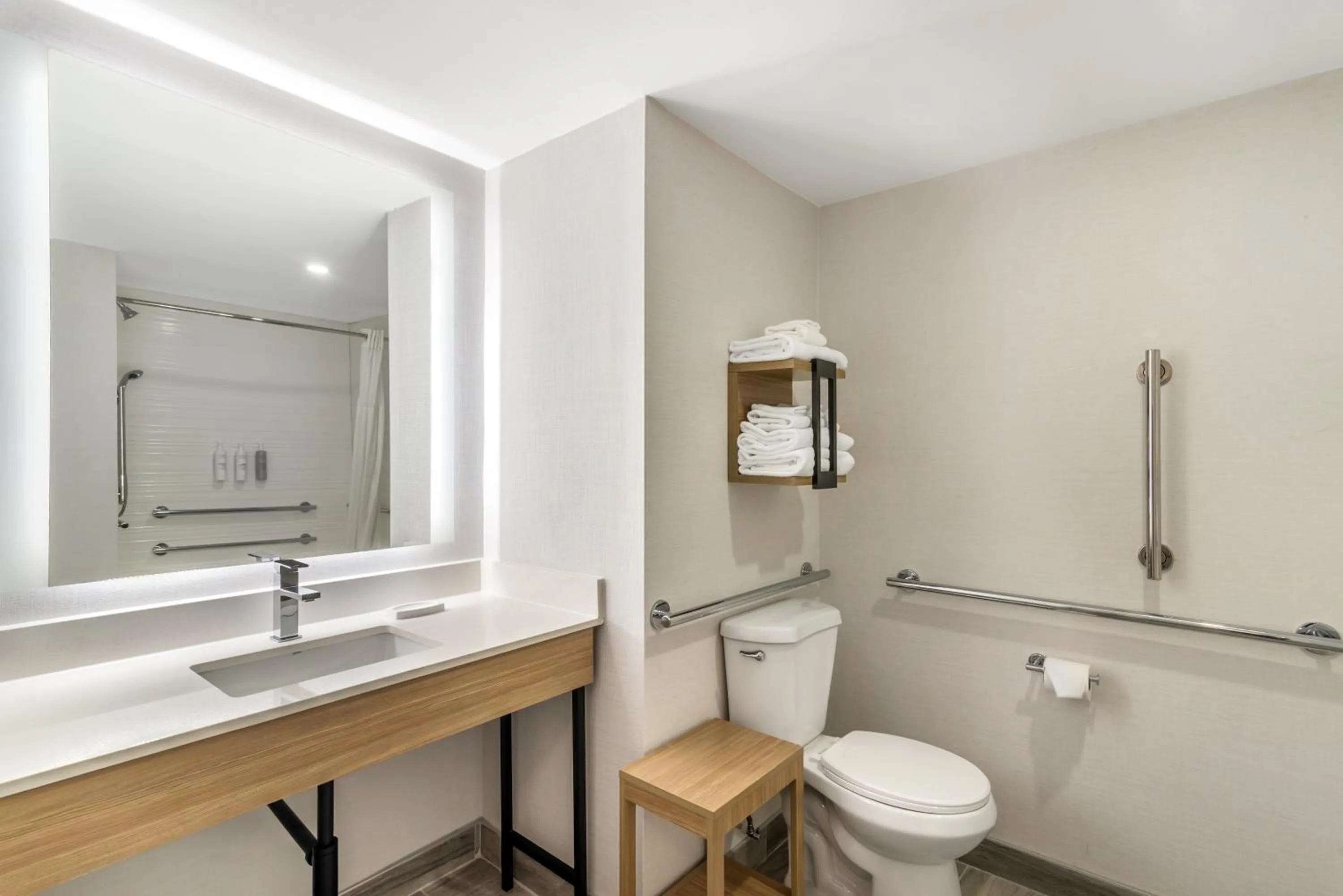 Toilet in Hampton Inn Atlanta-Stockbridge