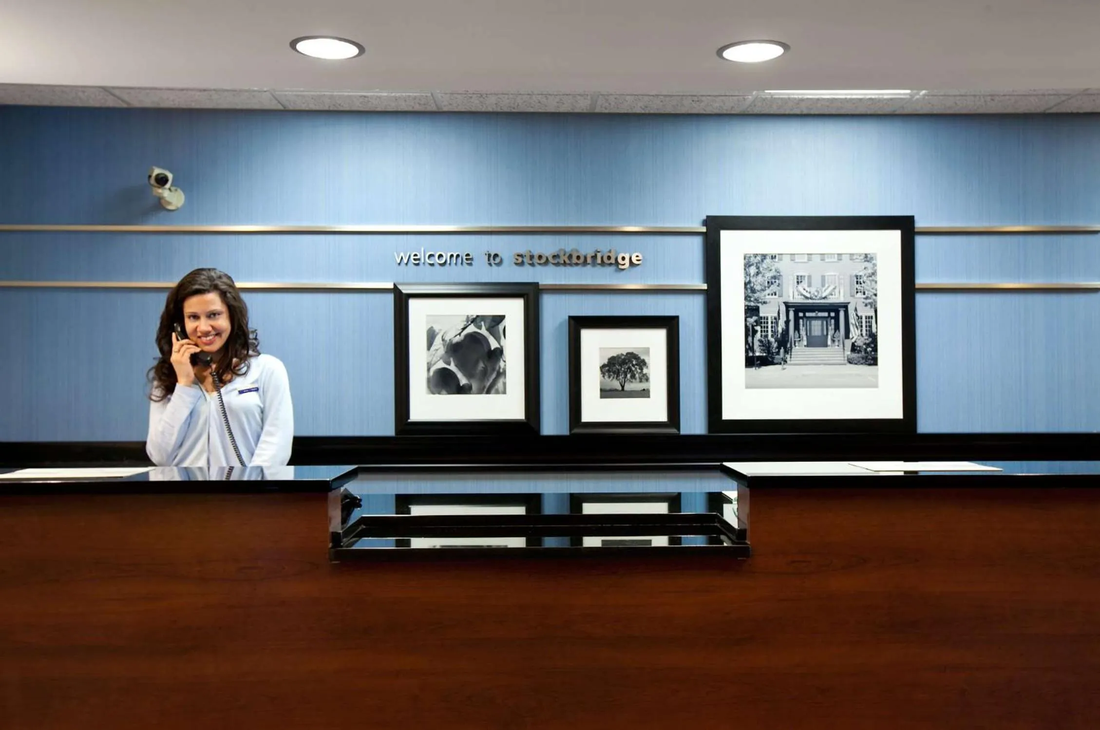 Lobby or reception in Hampton Inn Atlanta-Stockbridge