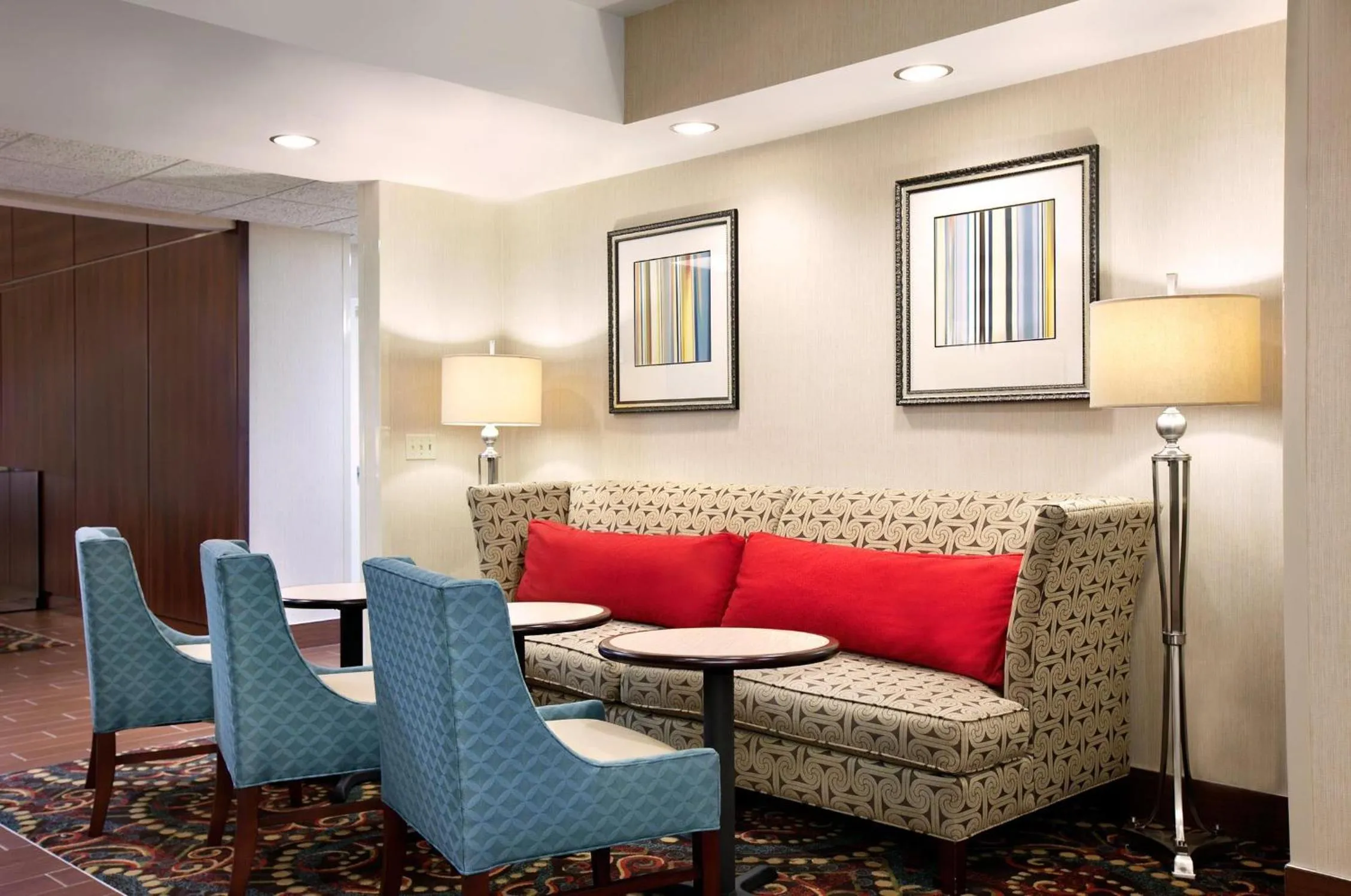 Lobby or reception in Hampton Inn Atlanta-Stockbridge