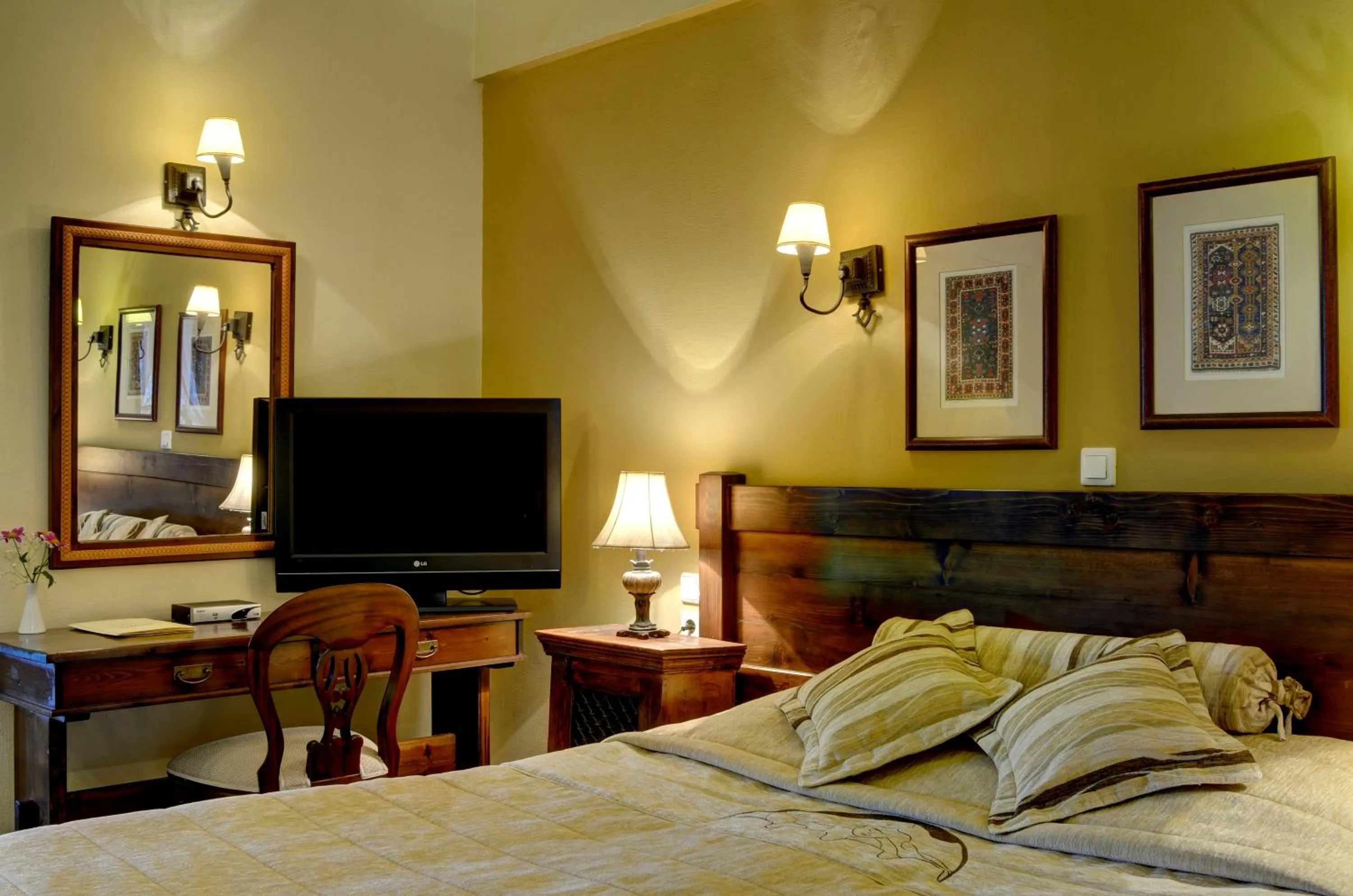 Decorative detail, Bed in Naiades Hotel Resort & Conference