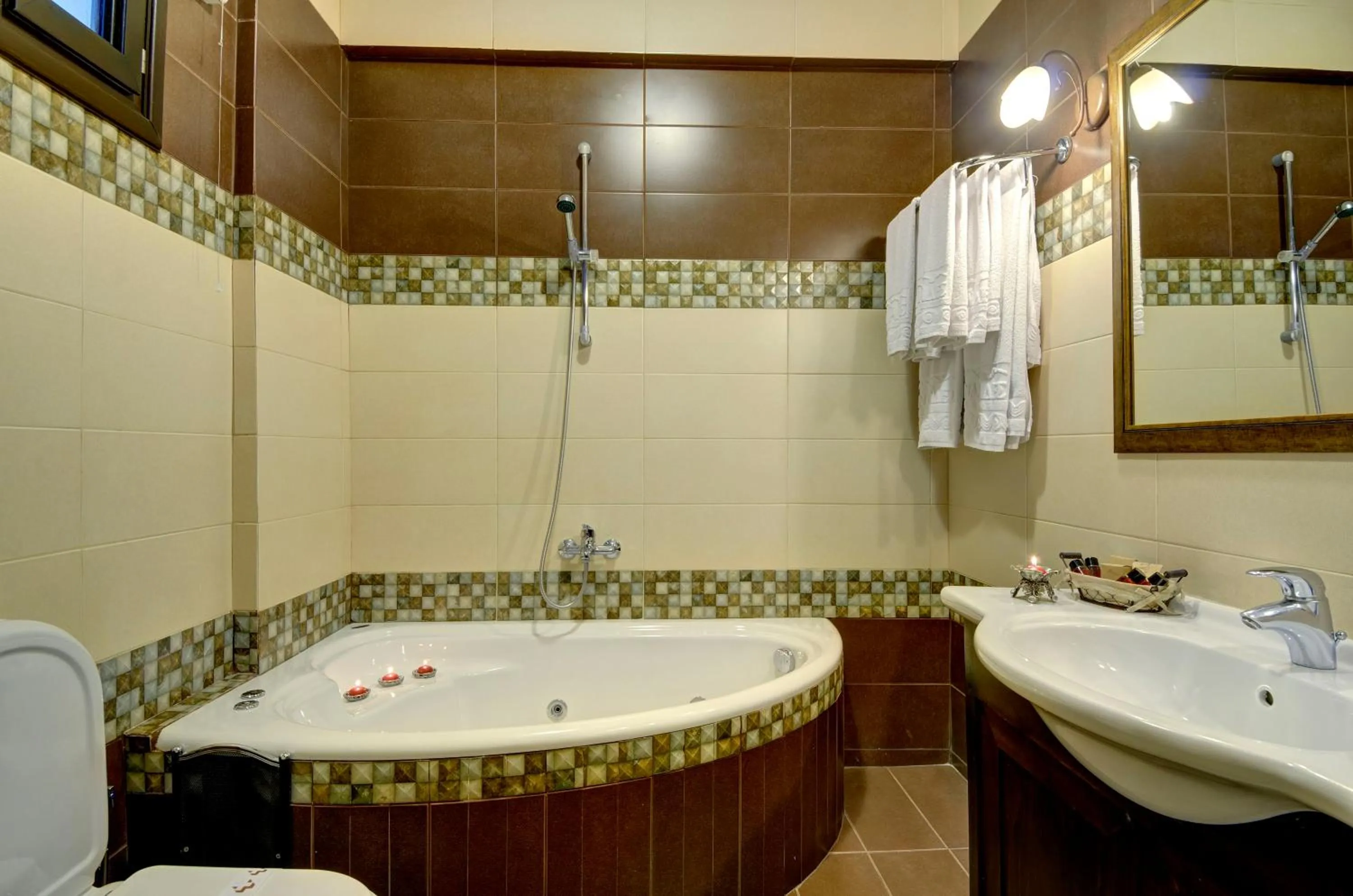 Bathroom in Naiades Hotel Resort & Conference