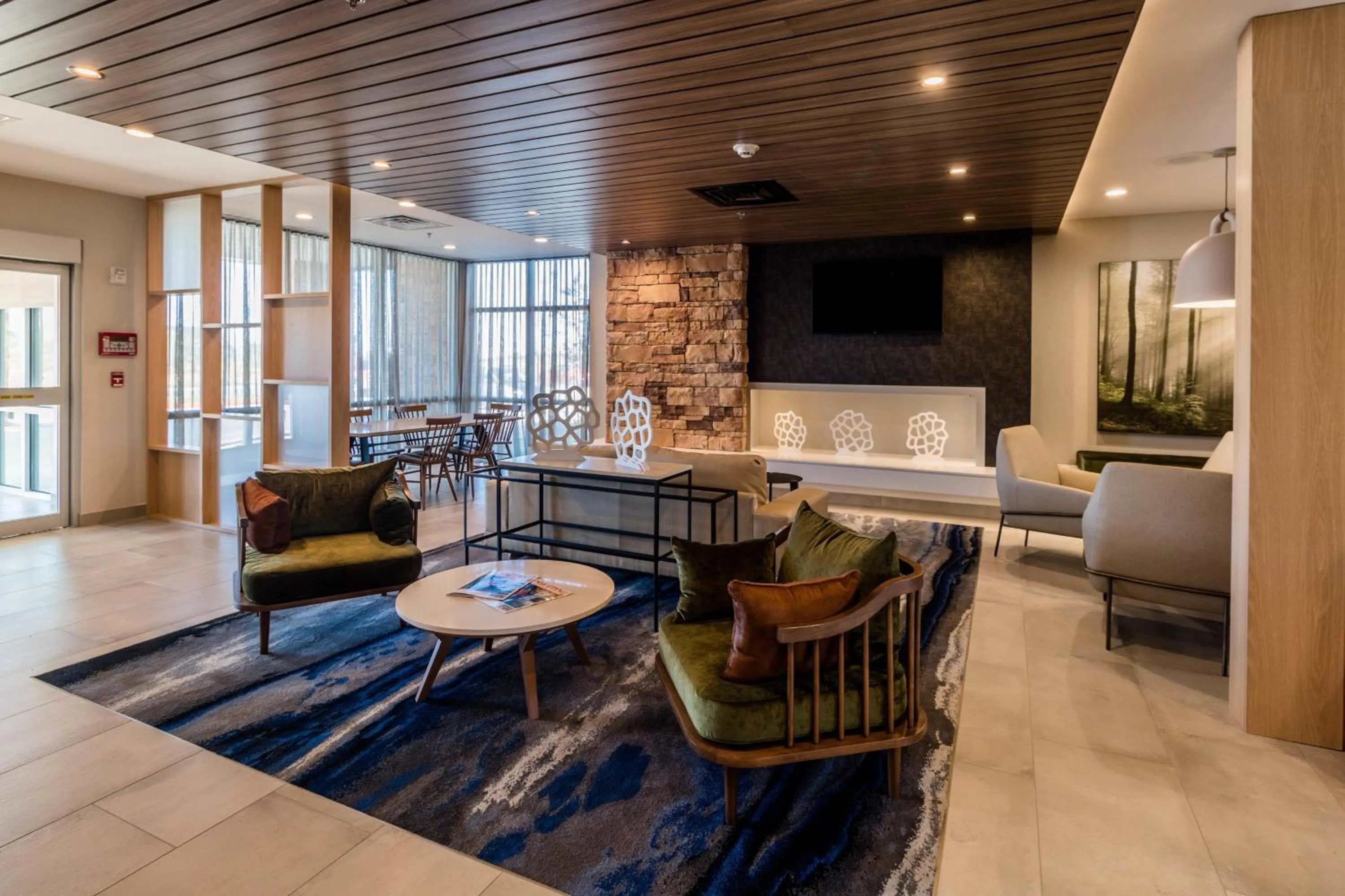 Lobby or reception in Fairfield Inn & Suites by Marriott Brownsville North