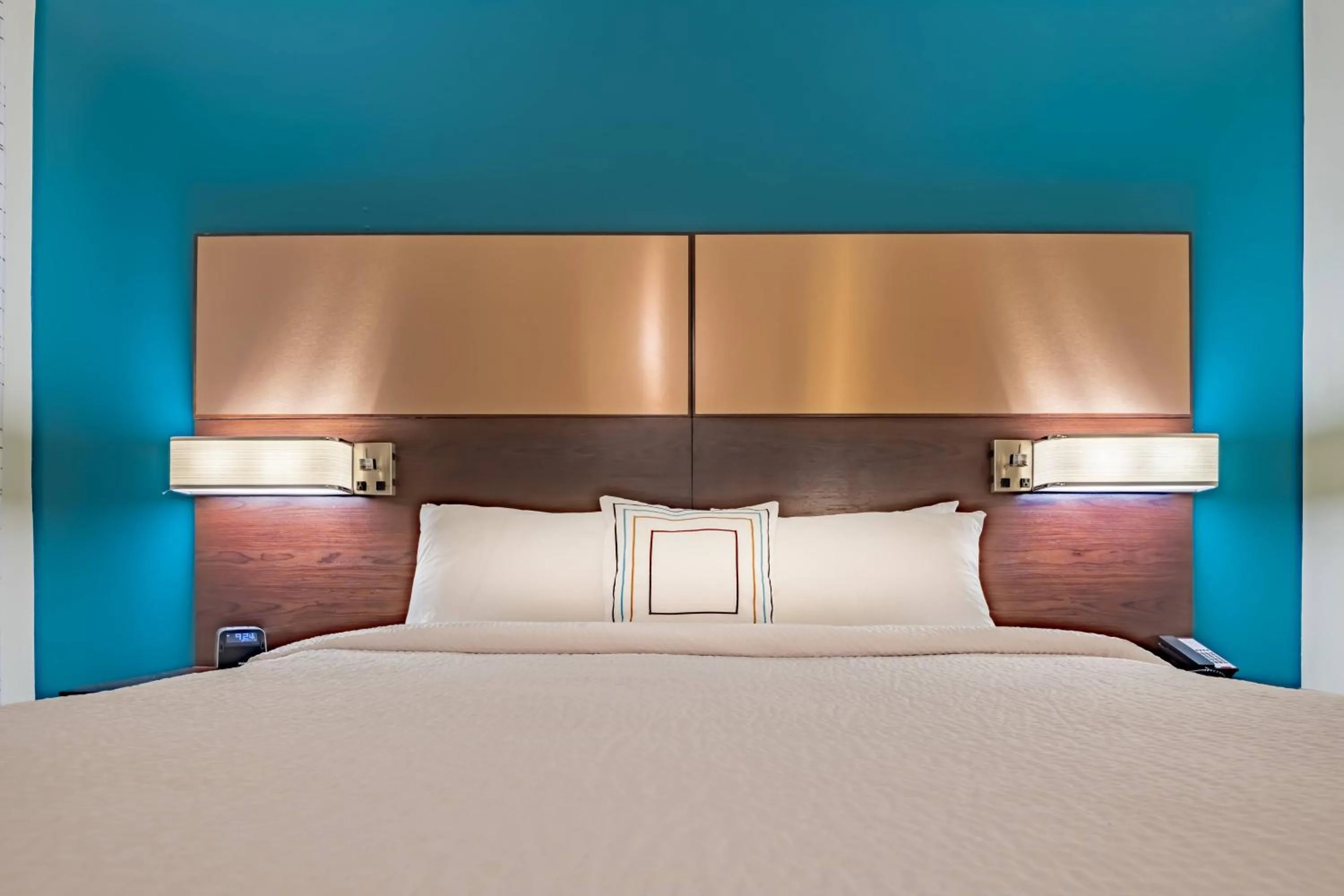 Bedroom, Bed in Residence Inn by Marriott Dallas at The Canyon