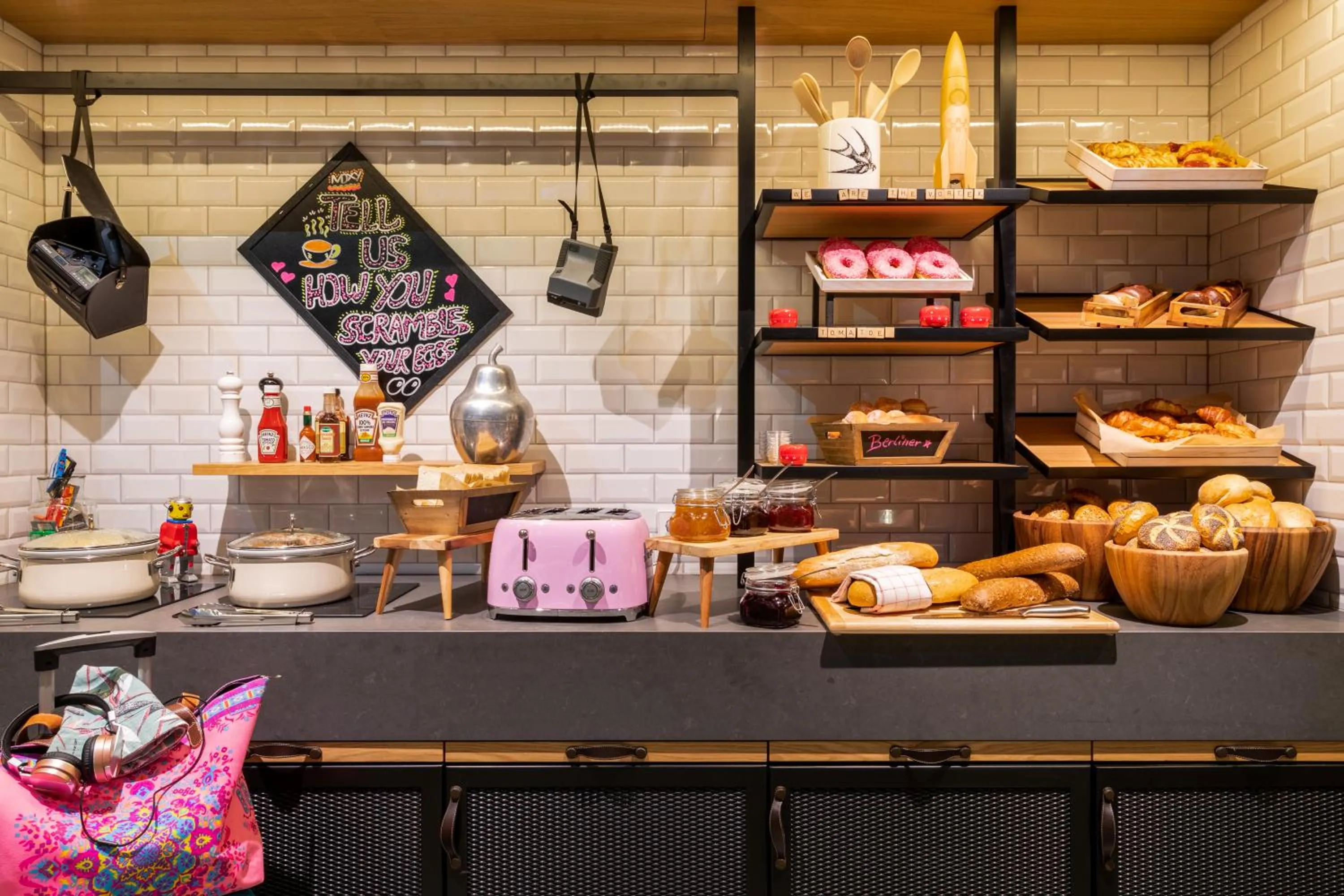 Breakfast in Moxy Munich Messe