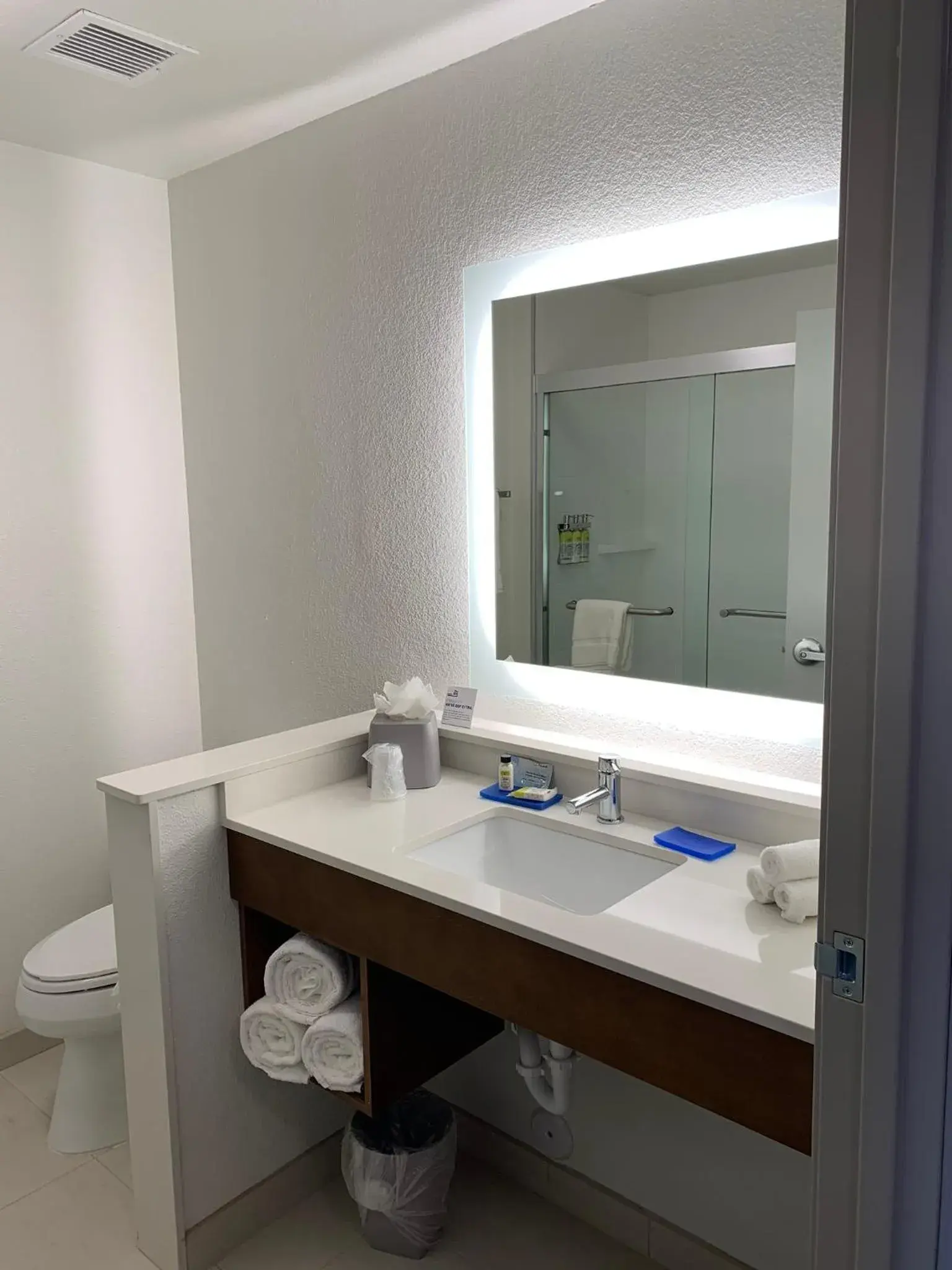 Queen Room with Hearing Mobility Accessible Tub - Non-Smoking in Holiday Inn Express & Suites - Aurora Medical Campus by IHG Queen Room with Hearing Mobility Accessible Tub - Non-Smoking in Holiday Inn Express & Suites - Aurora Medical Campus by IHG