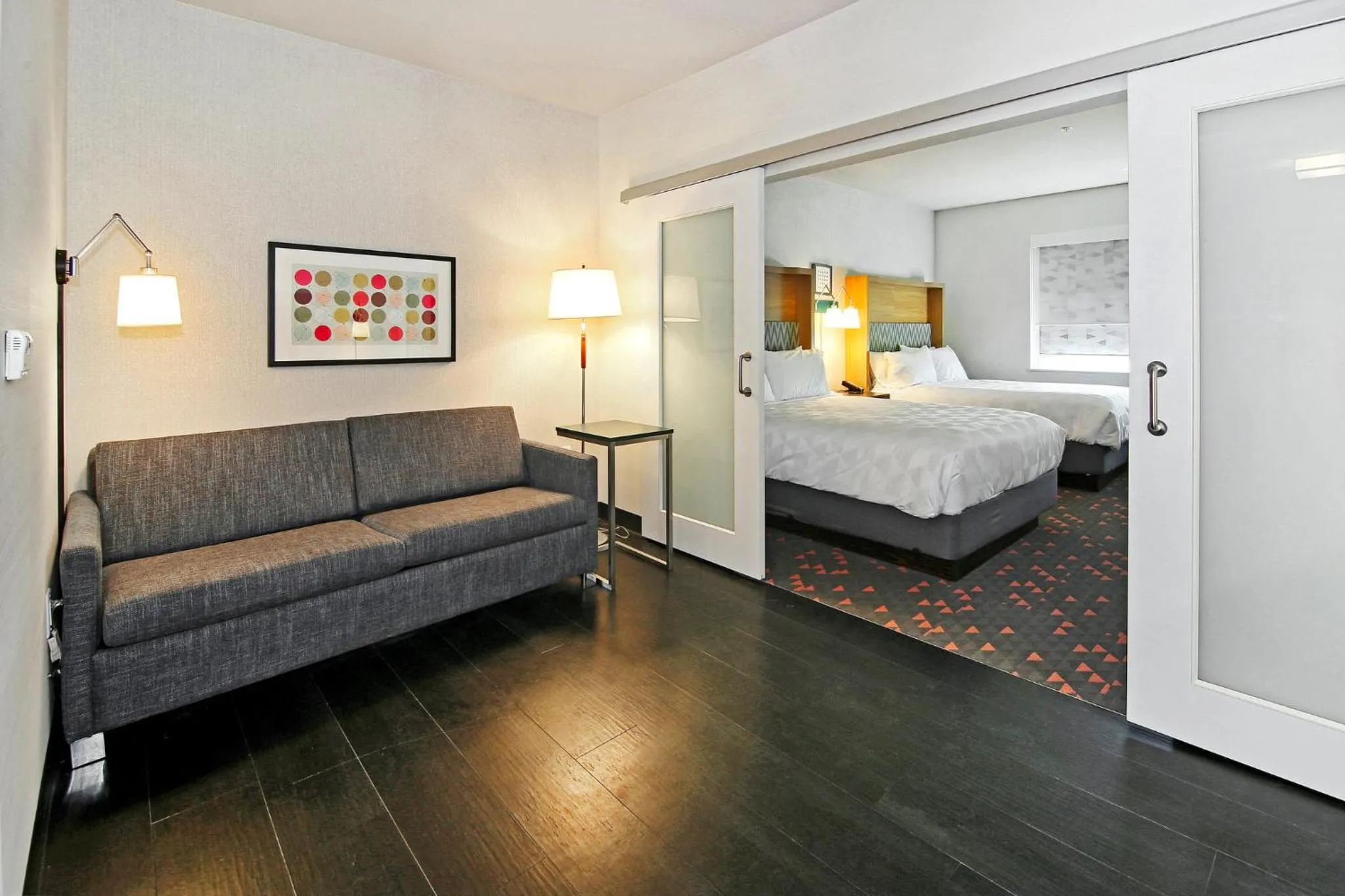 Photo of the whole room, Bed in Holiday Inn Hotel & Suites - Calgary Airport North by IHG