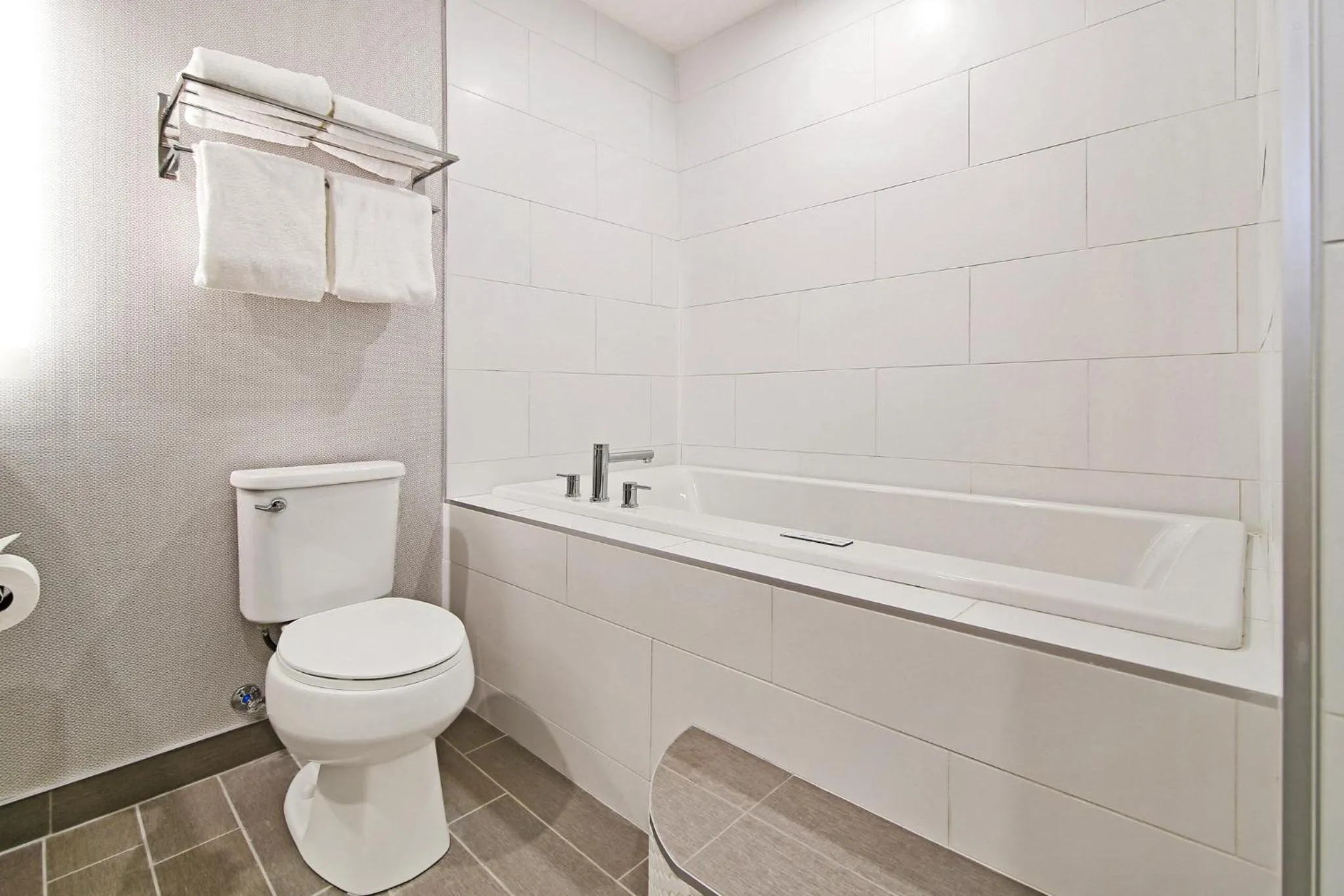 Bathroom in Holiday Inn Hotel & Suites - Calgary Airport North by IHG