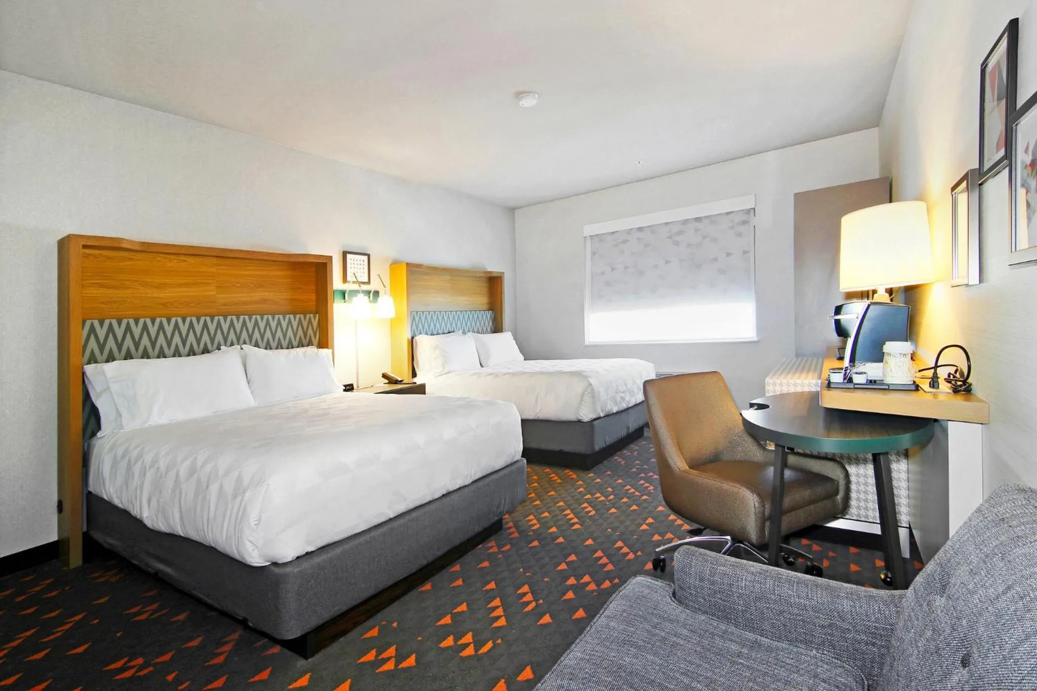 Photo of the whole room, Bed in Holiday Inn Hotel & Suites - Calgary Airport North by IHG
