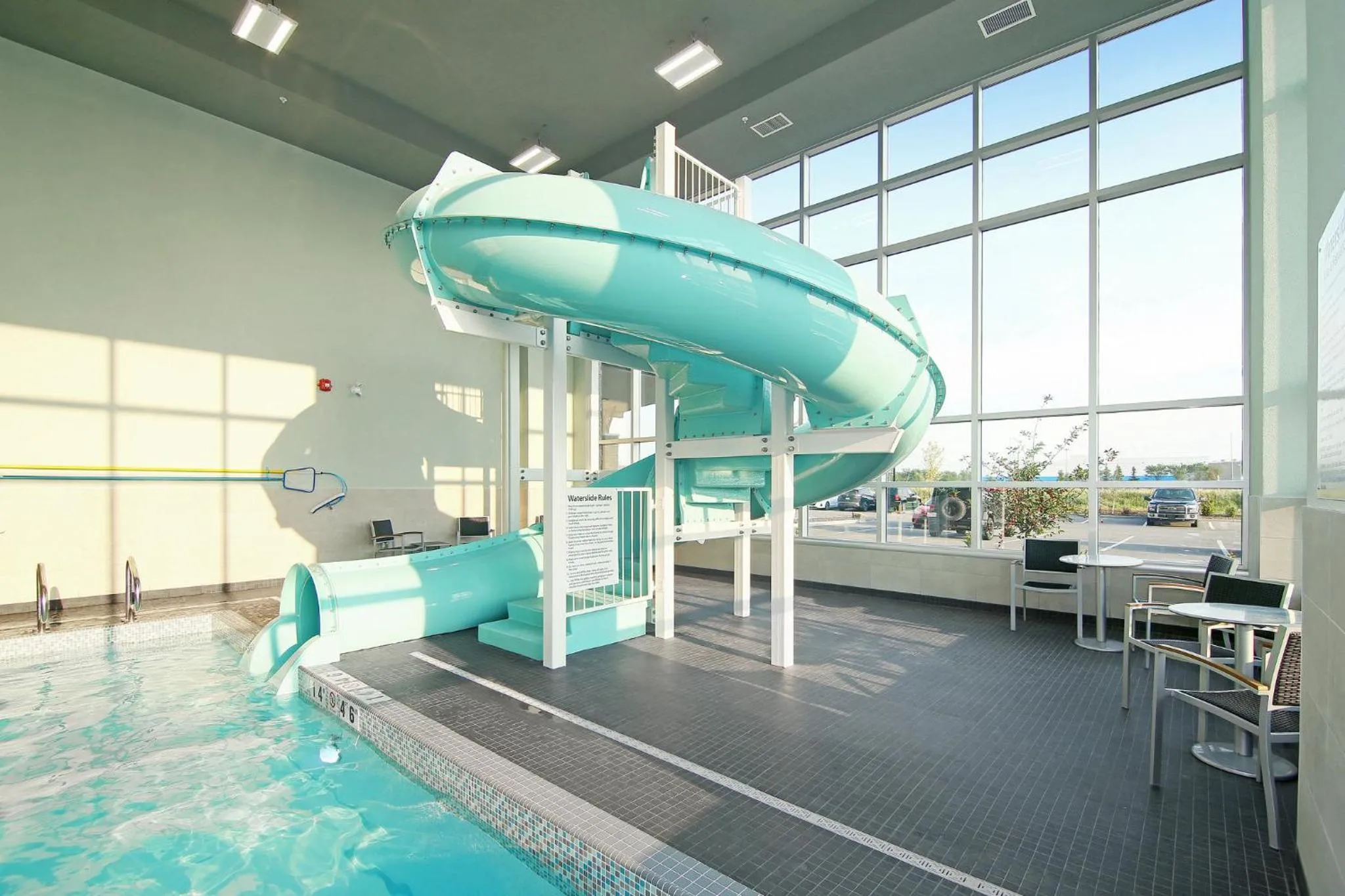 Swimming pool in Holiday Inn Hotel & Suites - Calgary Airport North by IHG