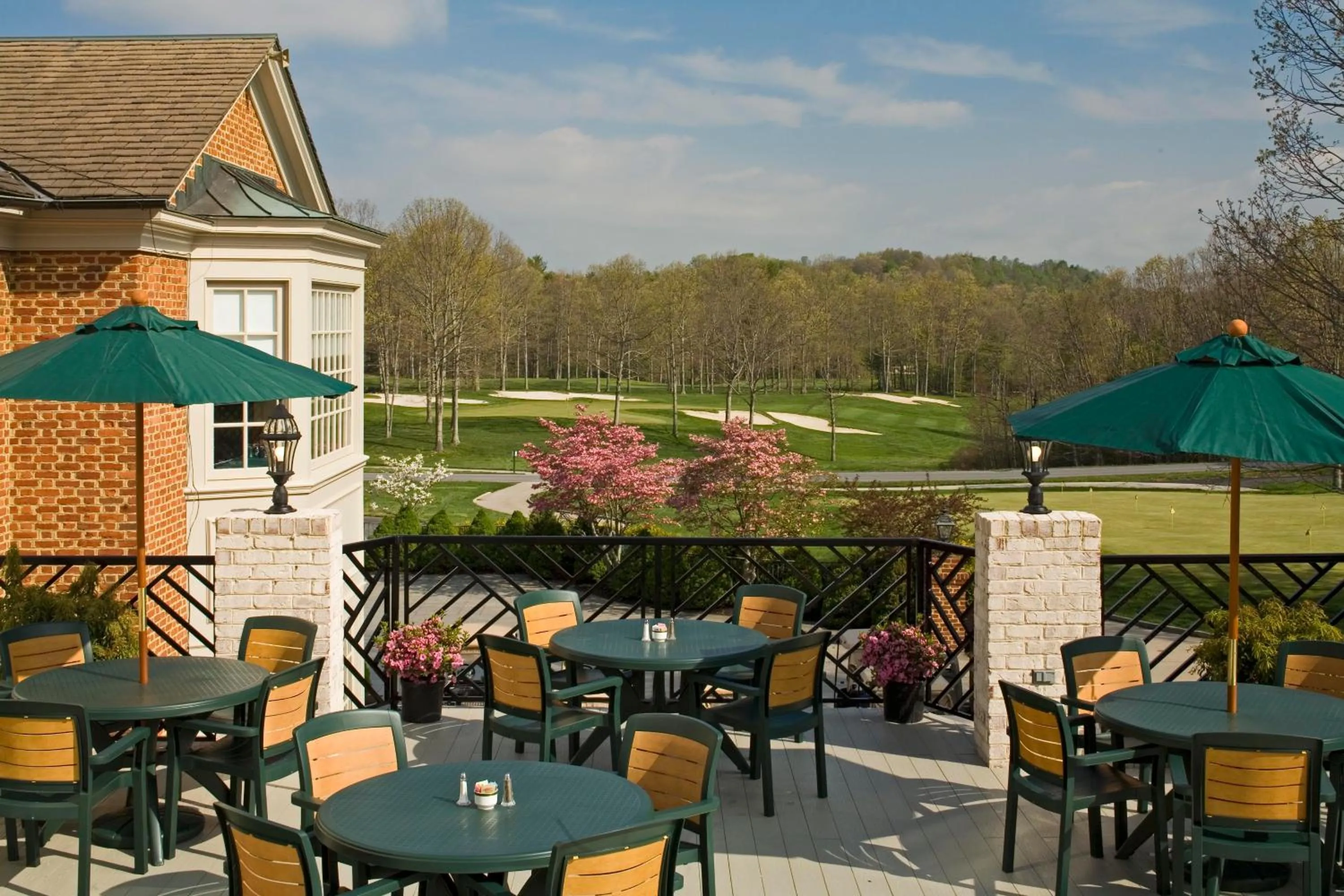 Patio in The Resort at Glade Springs