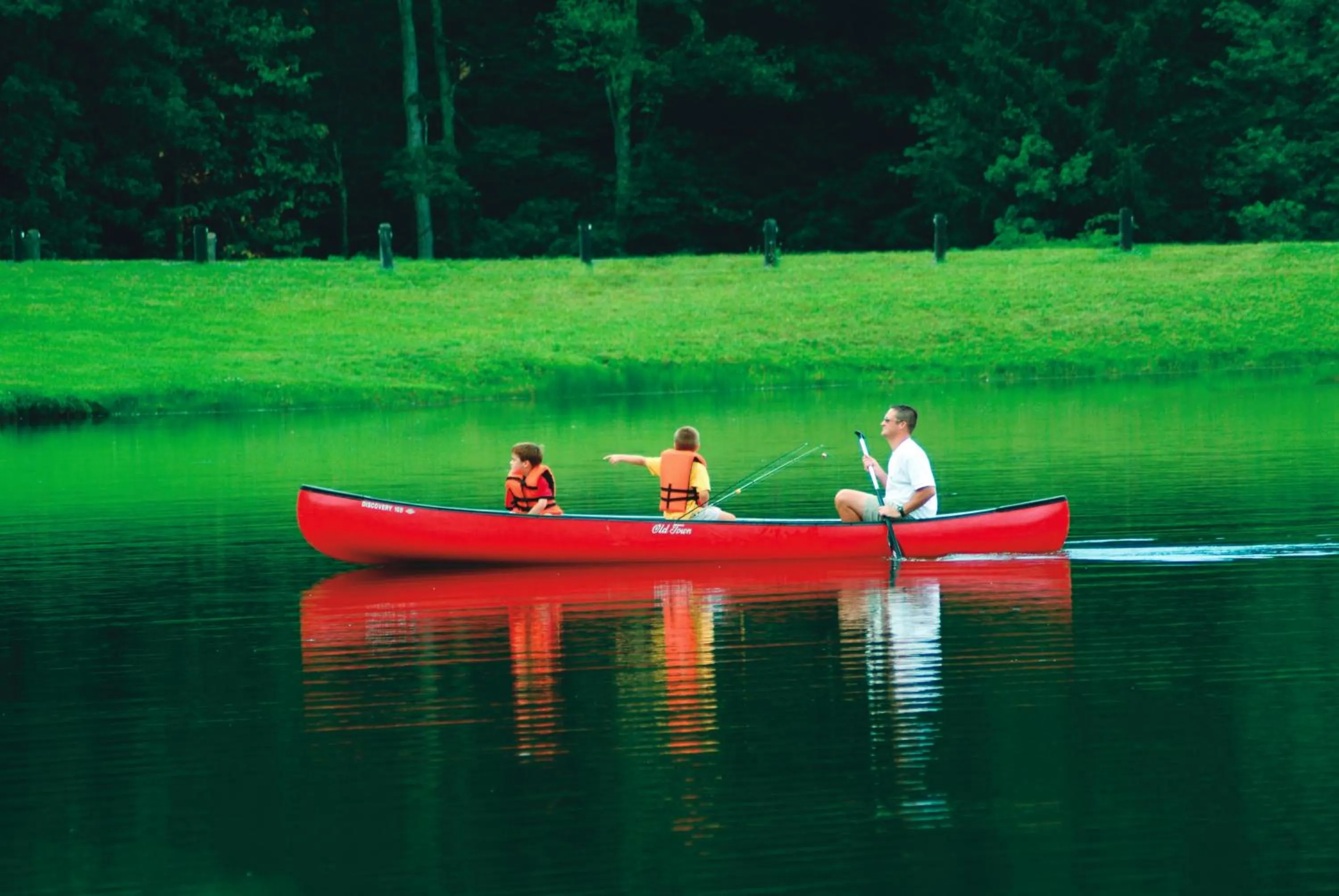 Canoeing in The Resort at Glade Springs