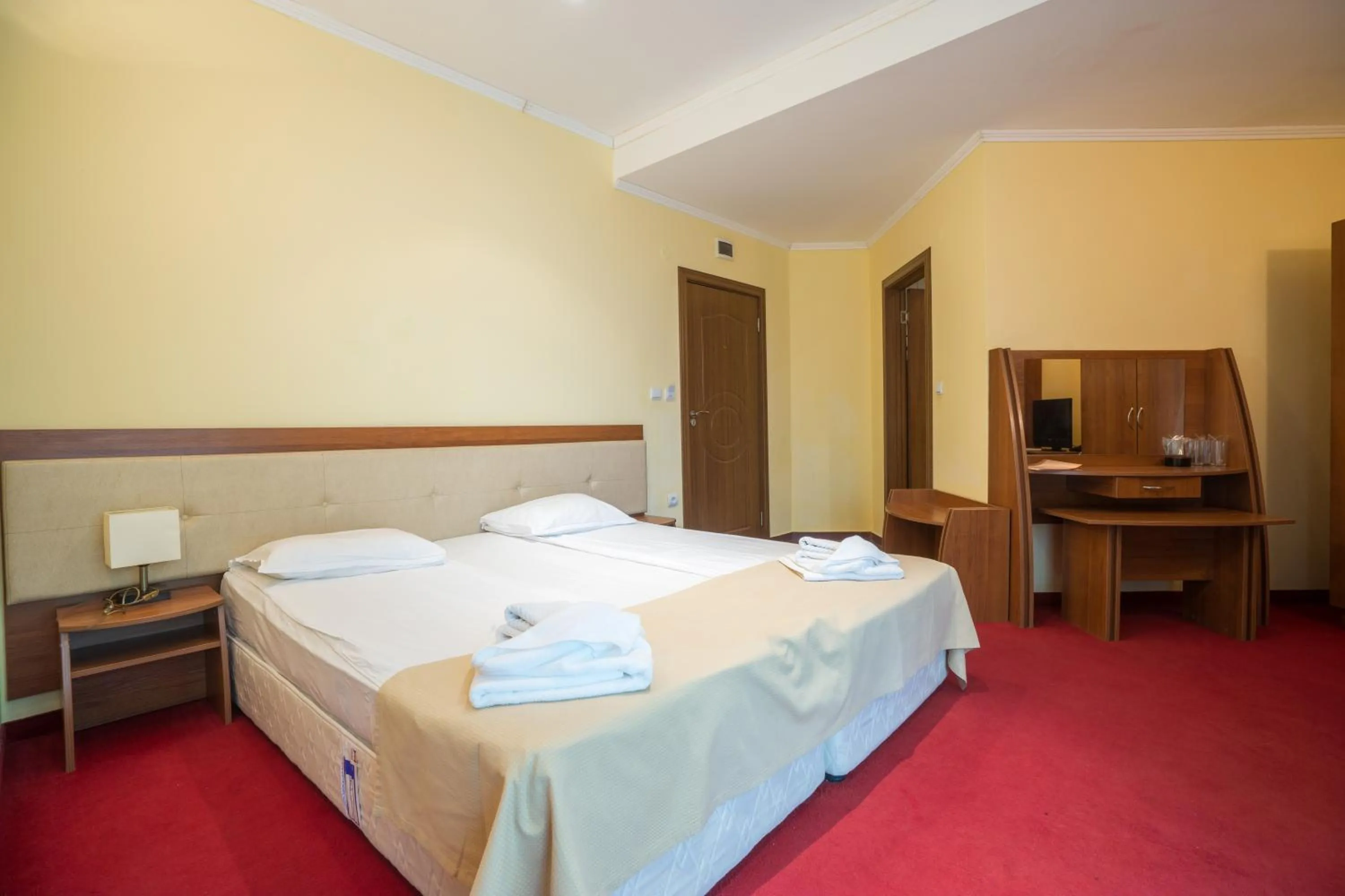 Photo of the whole room, Bed in Perla Sun Beach Hotel - All Inclusive