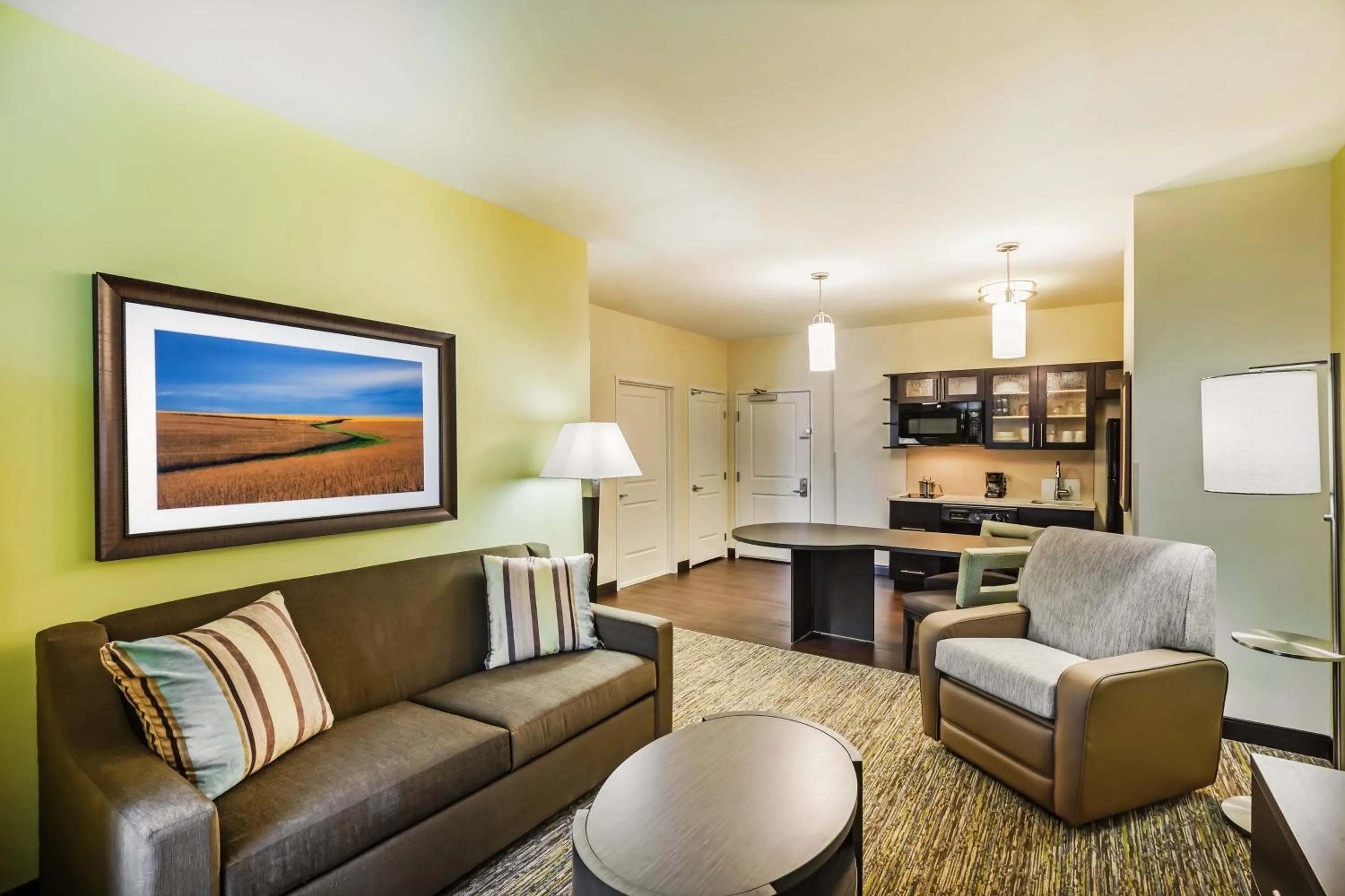 Bedroom in Candlewood Suites Lenexa - Overland Park Area by IHG