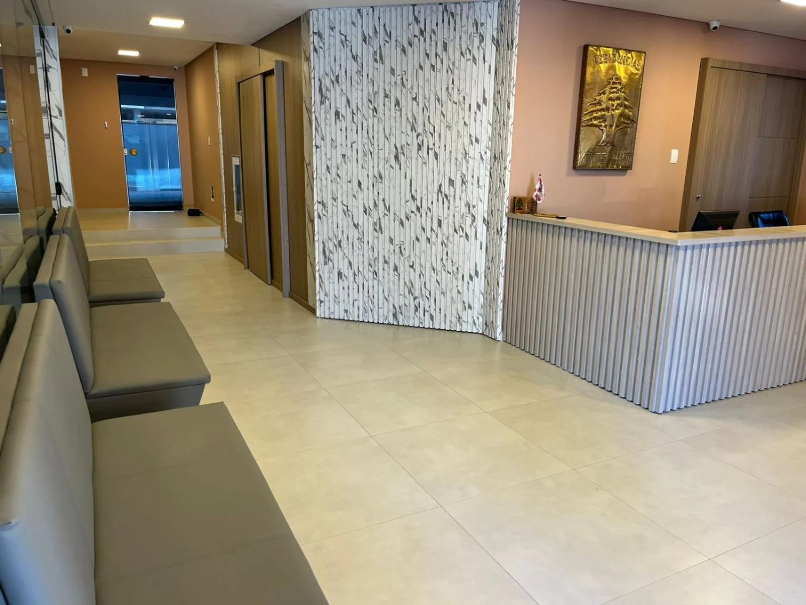 Lobby or reception in Monte Libano Apart Hotel