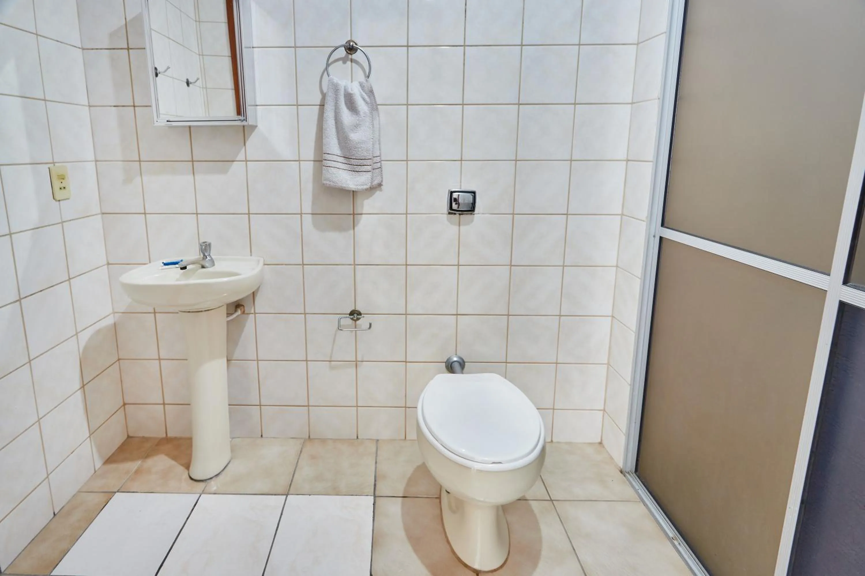 Bathroom in Monte Libano Apart Hotel