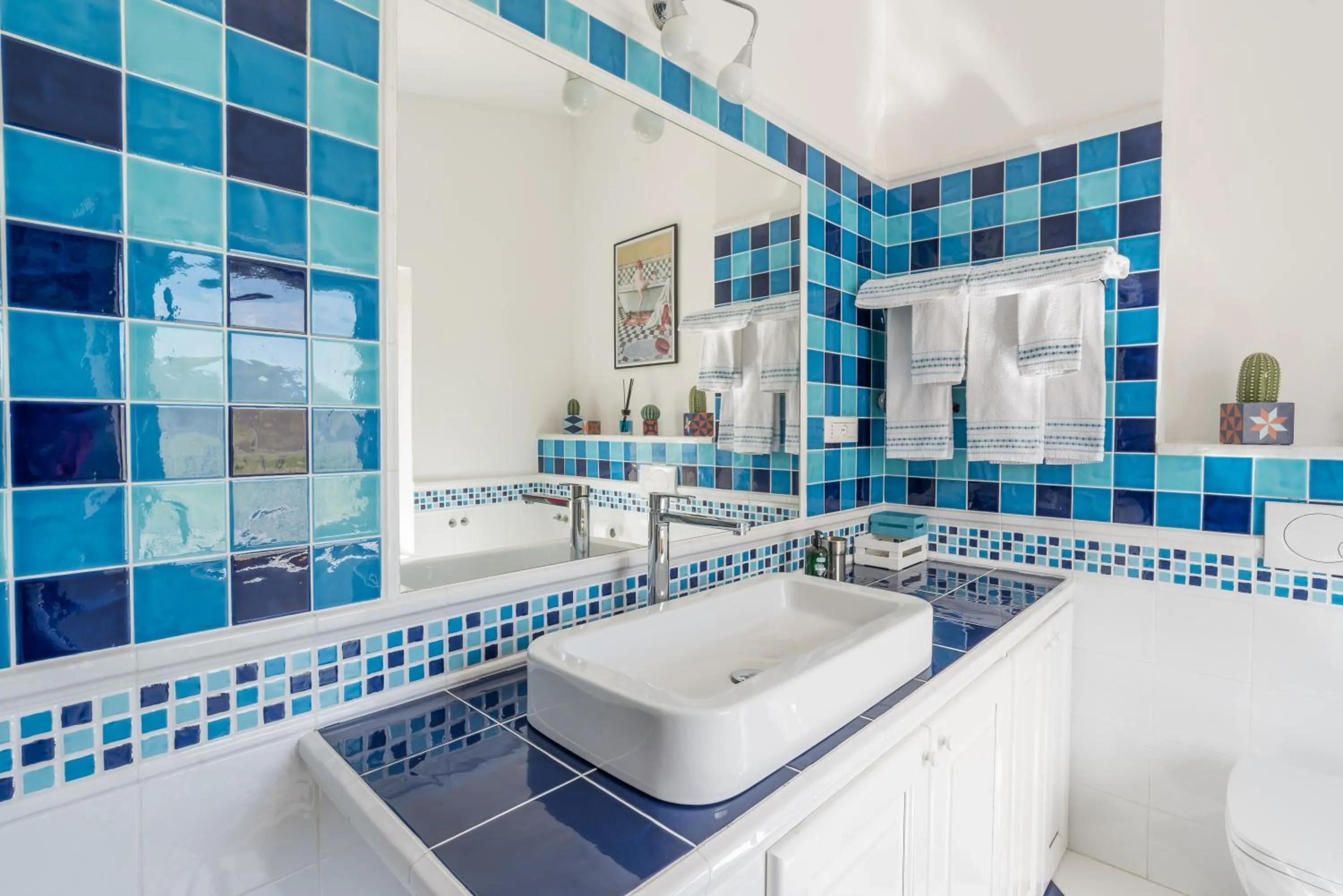Bathroom in Cascina Gazzeri Country House
