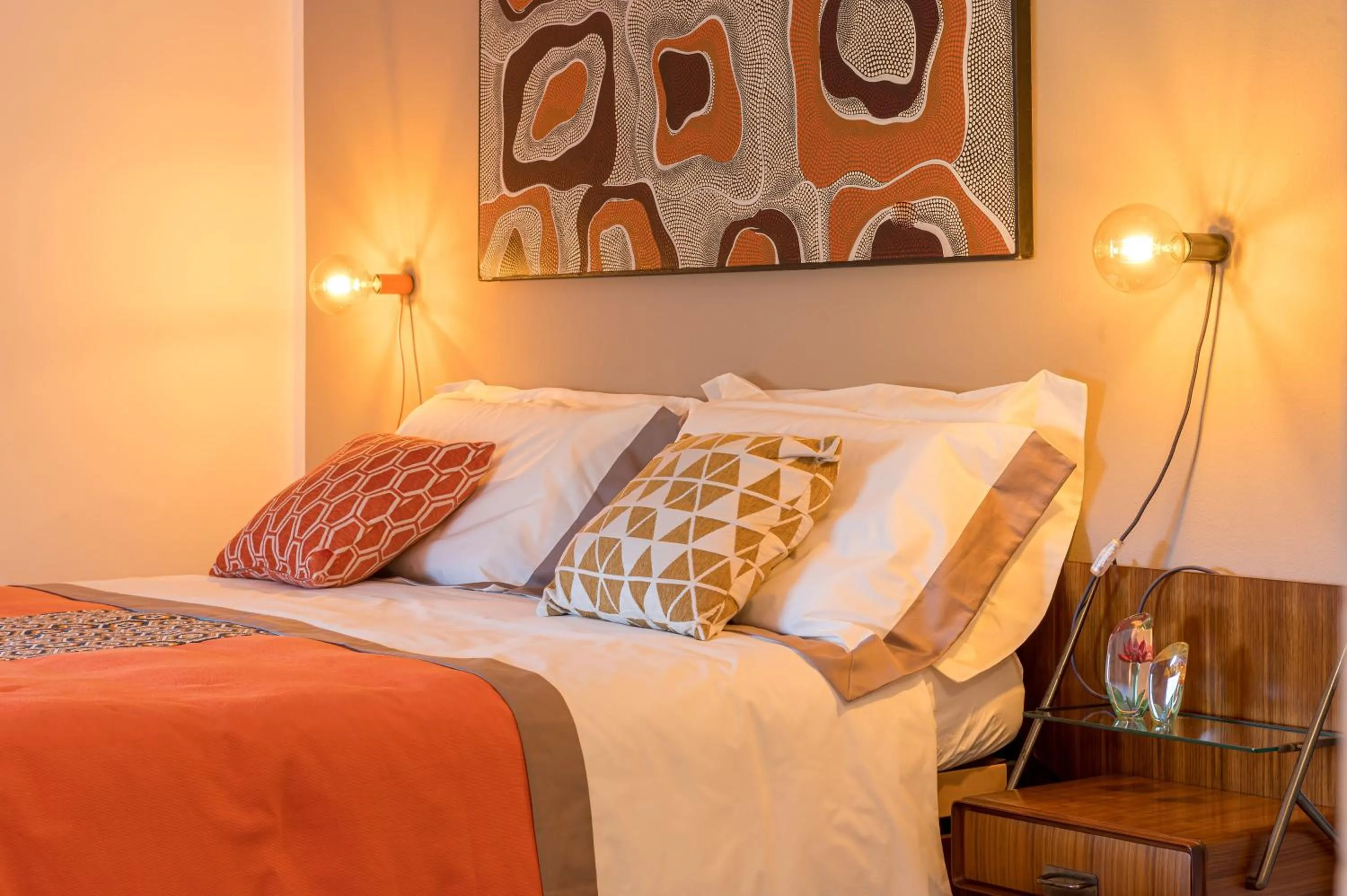 Bed in Cascina Gazzeri Country House