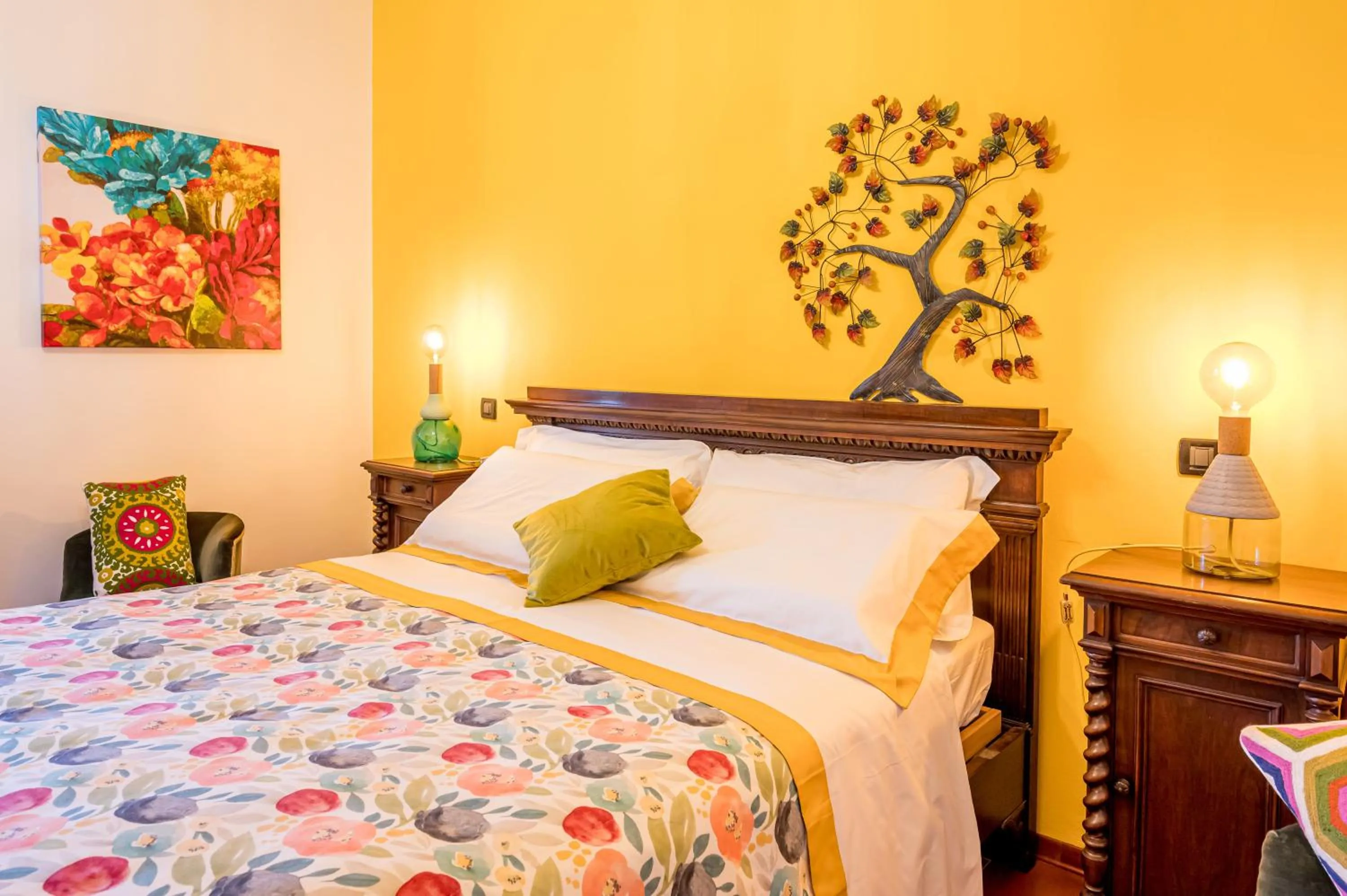 Bedroom, Bed in Cascina Gazzeri Country House