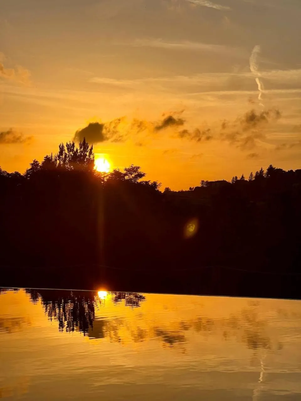 Swimming pool in Cascina Gazzeri Country House