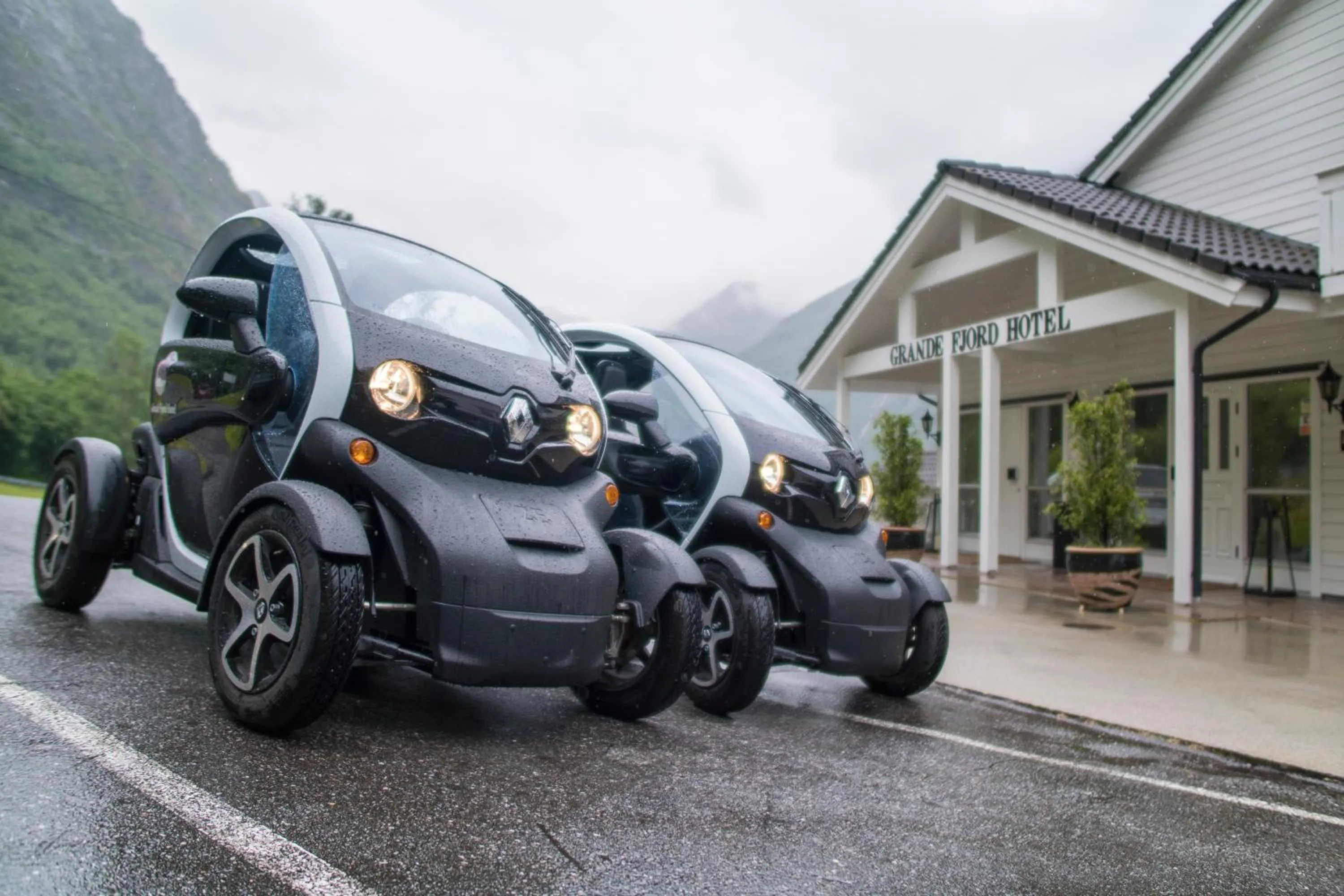 Facade/entrance in Grande Fjord Hotel