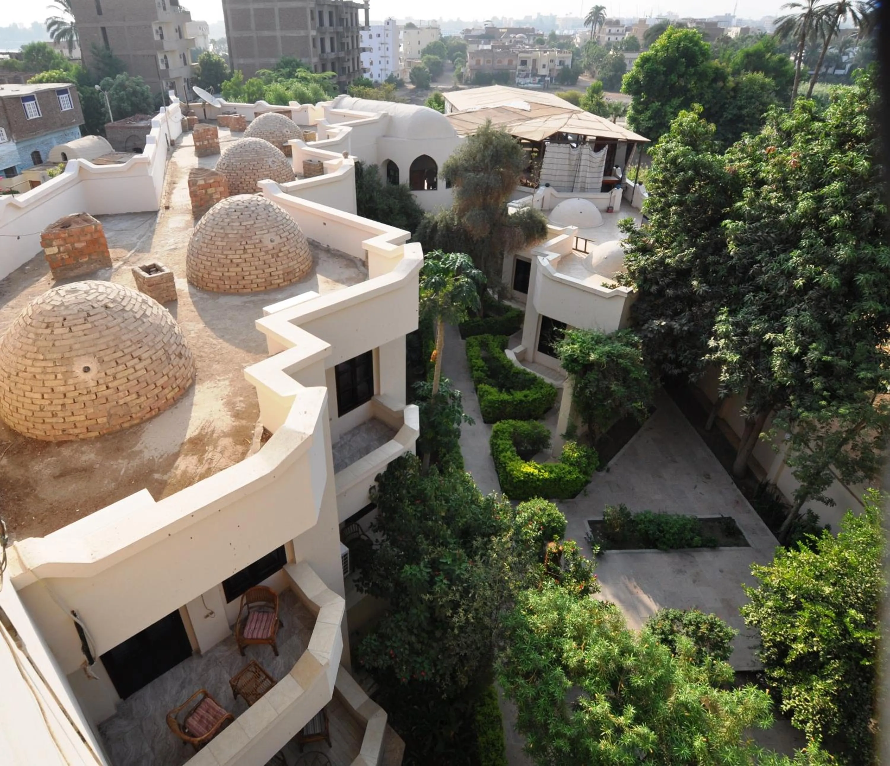 Bird's eye view in El Nakhil Hotel