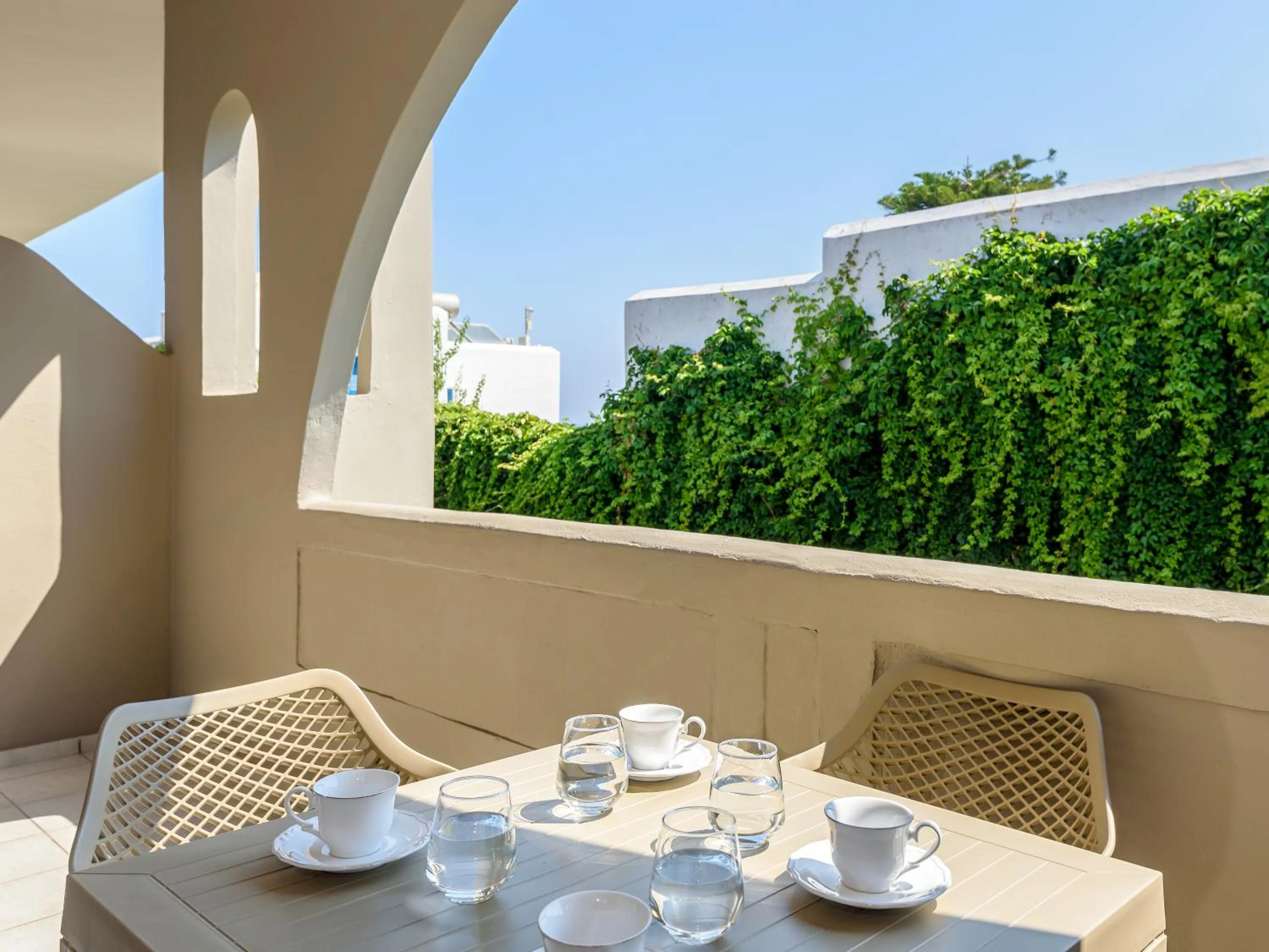 Balcony/Terrace in Marinos Beach Hotel