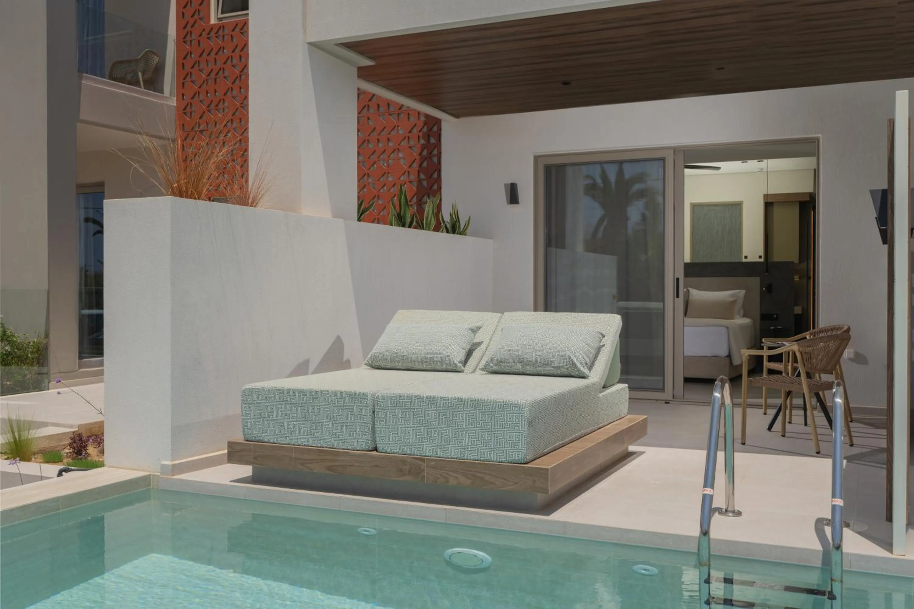 Balcony/Terrace in Marinos Beach Hotel