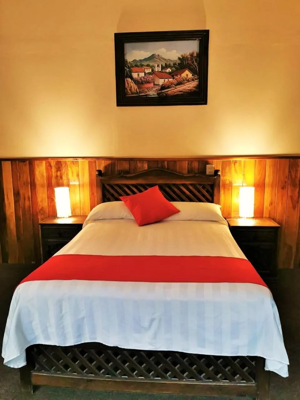 Bed in Hotel Campestre Don Luis