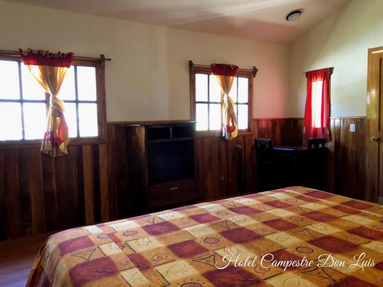 Bed in Hotel Campestre Don Luis