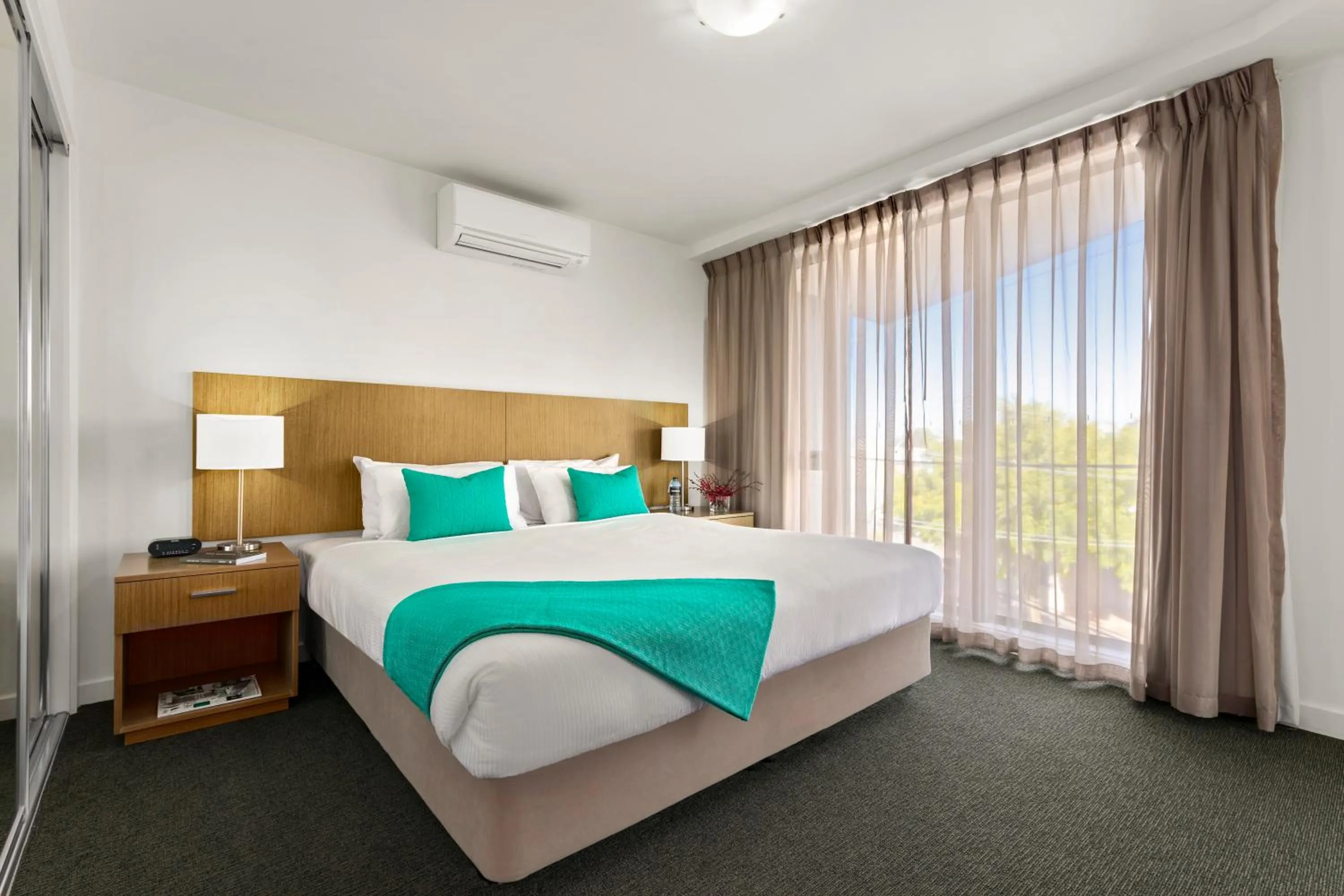 Bed in Quest Cheltenham