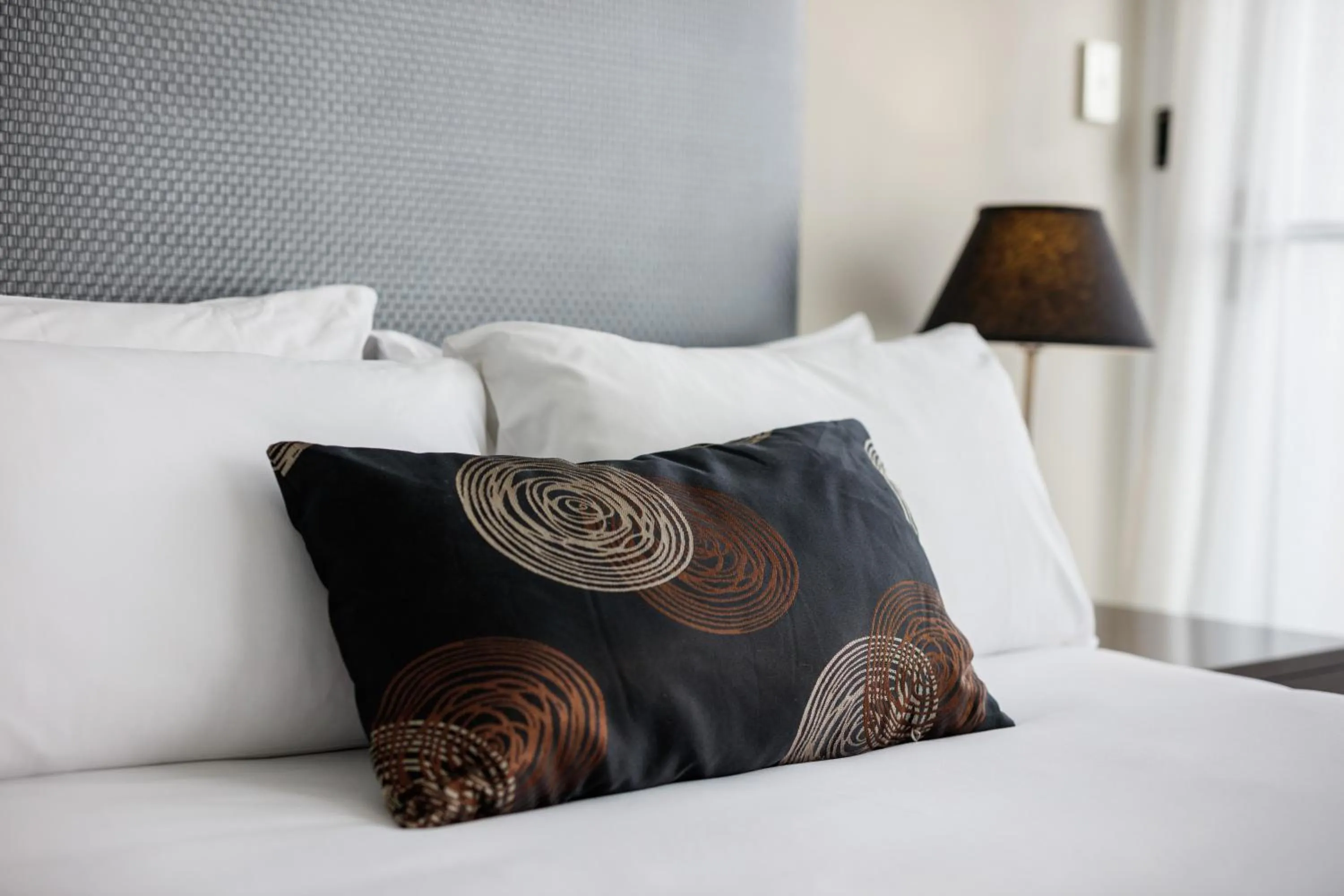 Decorative detail, Bed in Central Holborn Apartments