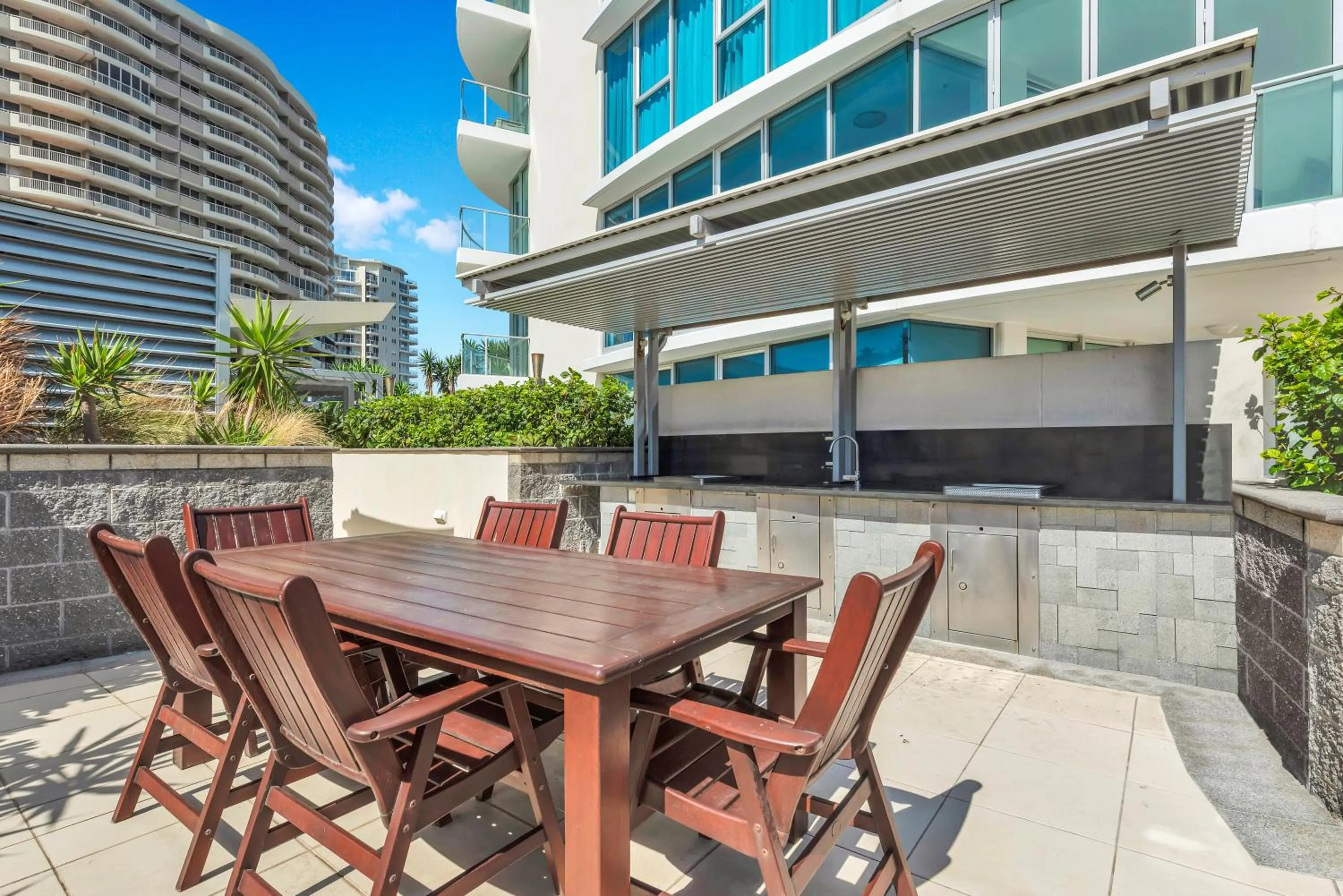 BBQ facilities in Reflection on the Sea