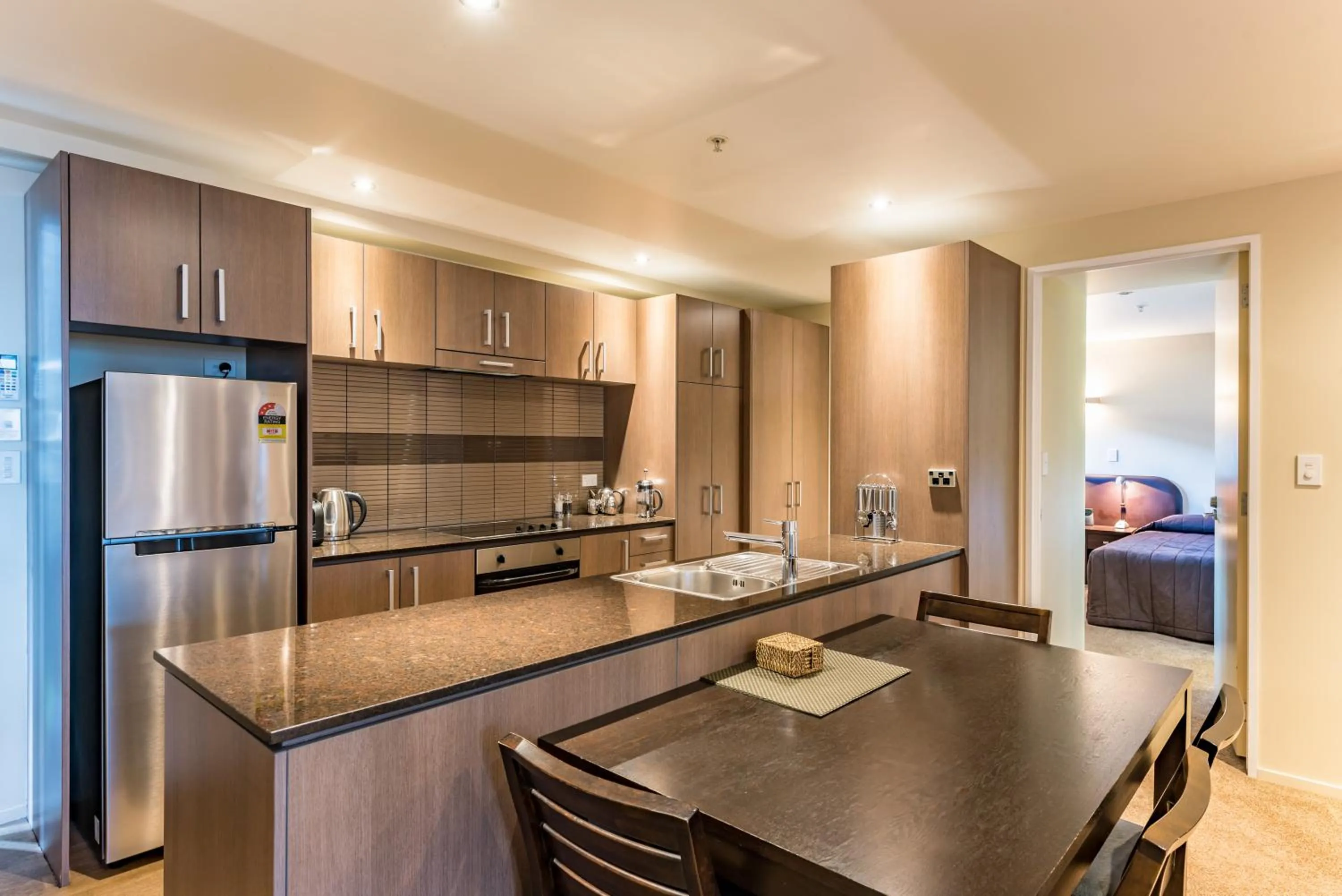 Kitchen or kitchenette in Edgewater Palms Apartments