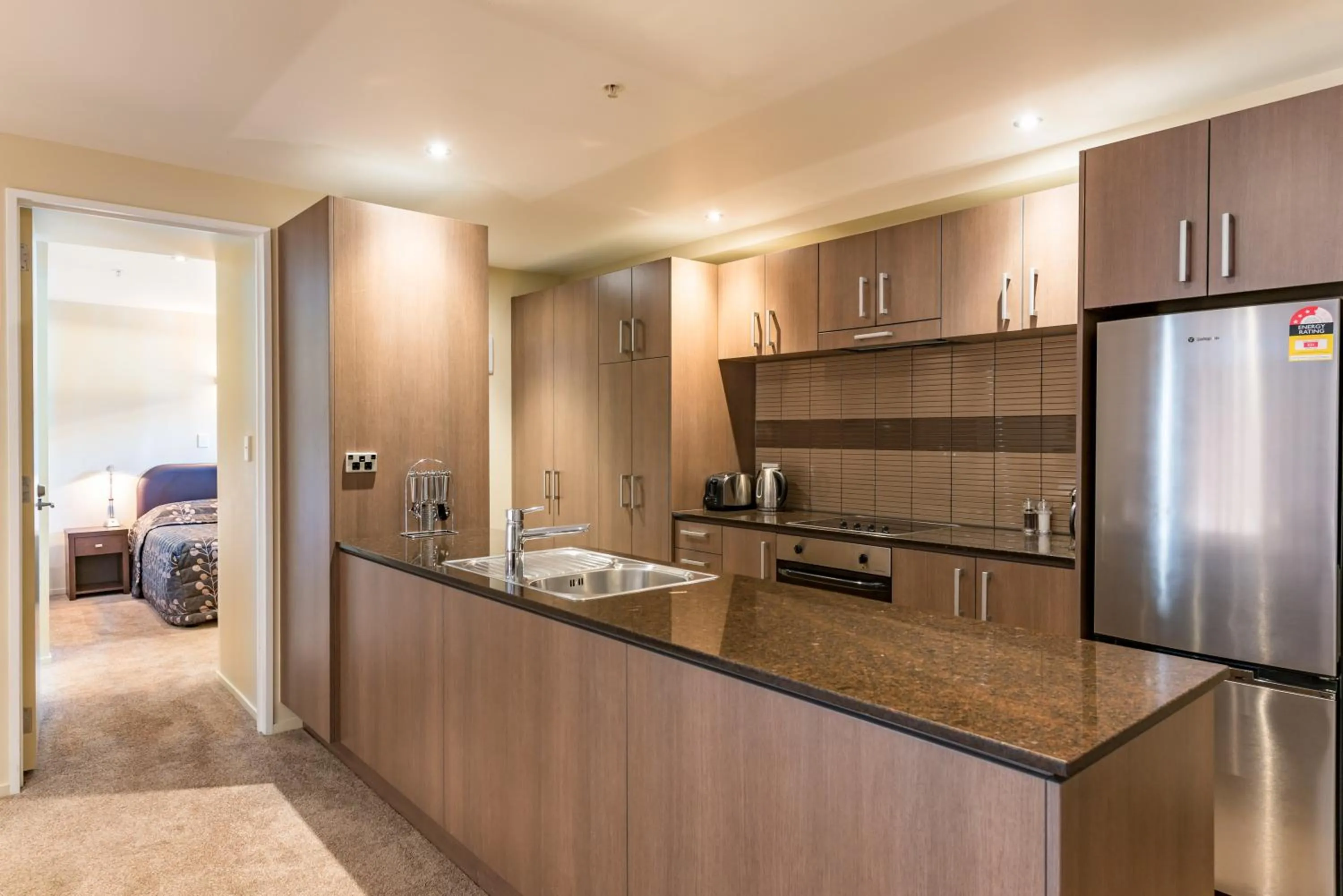 Kitchen or kitchenette in Edgewater Palms Apartments