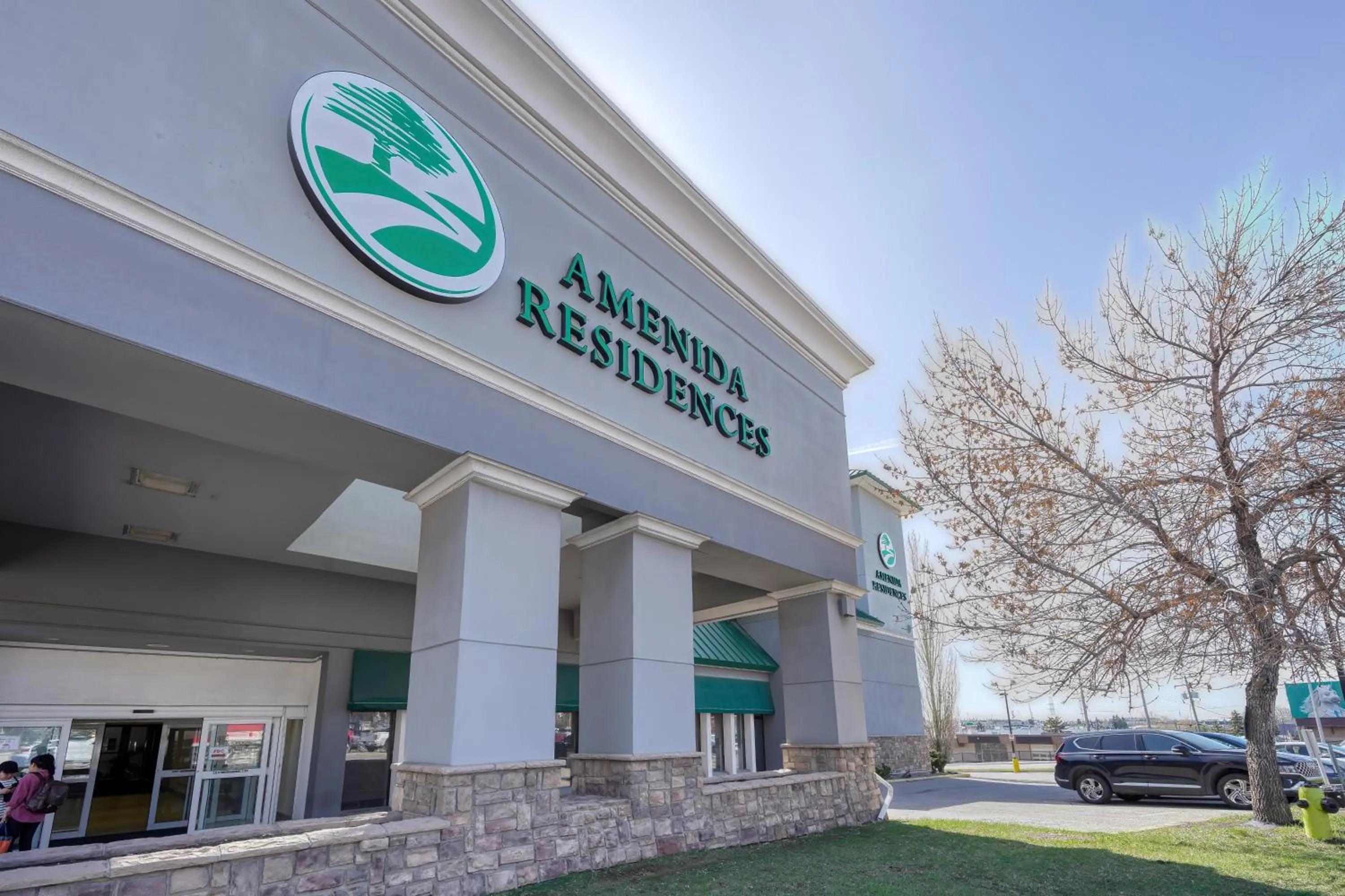 Property logo or sign in Amenida Residences, Calgary