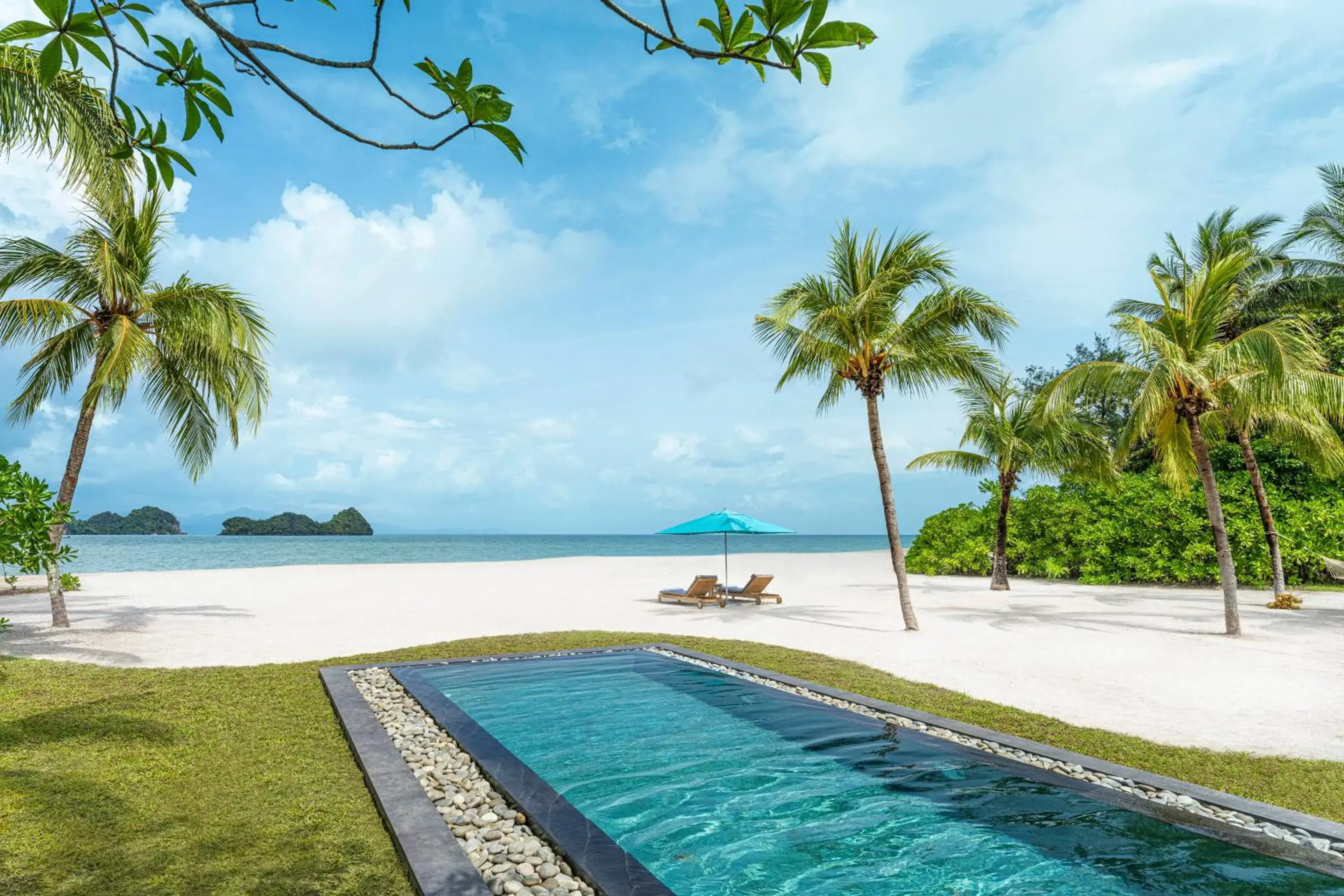 Premier Two-Bedroom Beach Villa with Pool in Four Seasons Resort Langkawi Premier Two-Bedroom Beach Villa with Pool in Four Seasons Resort Langkawi