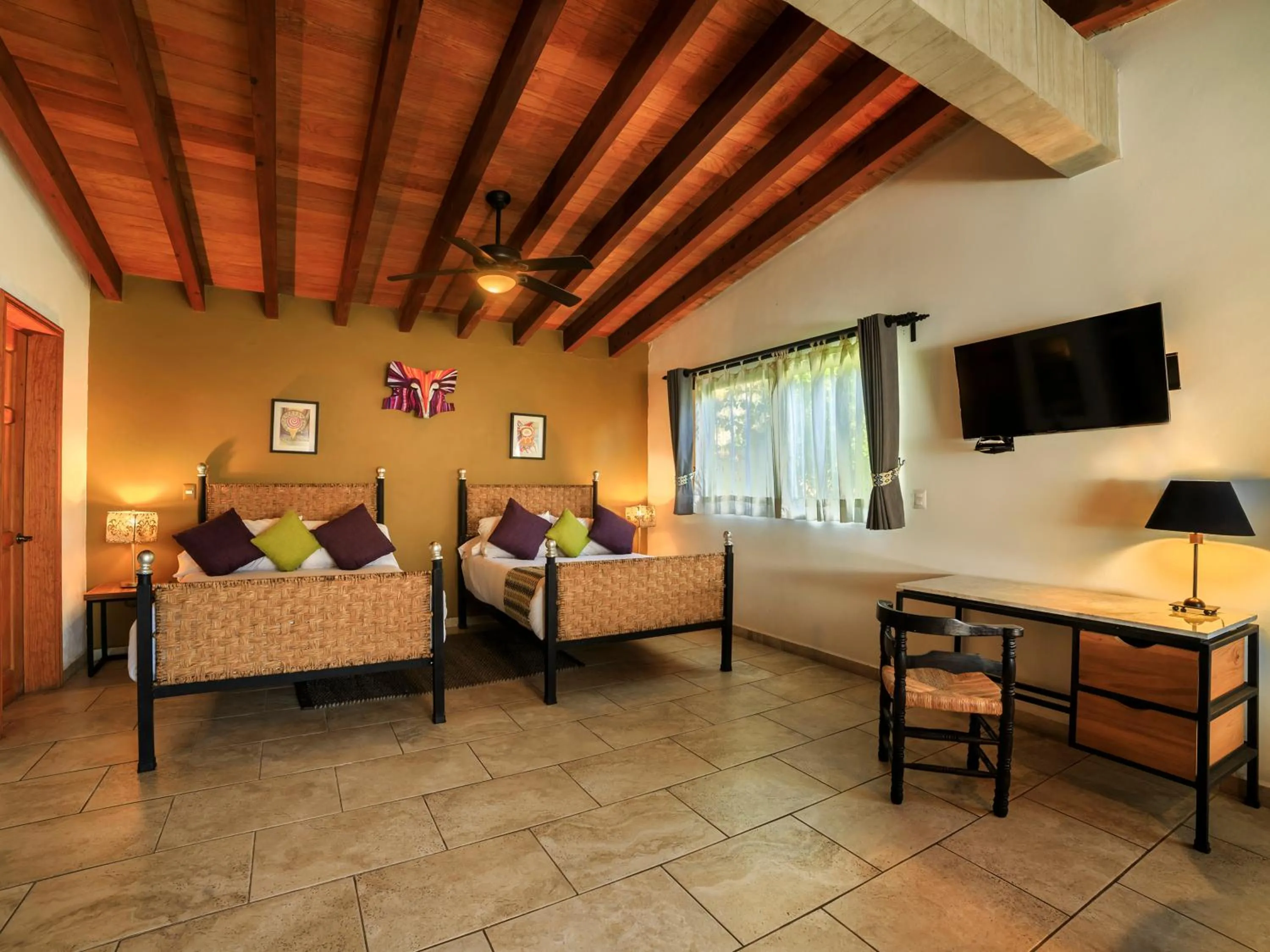 Bed in Hotel Amate del Rio