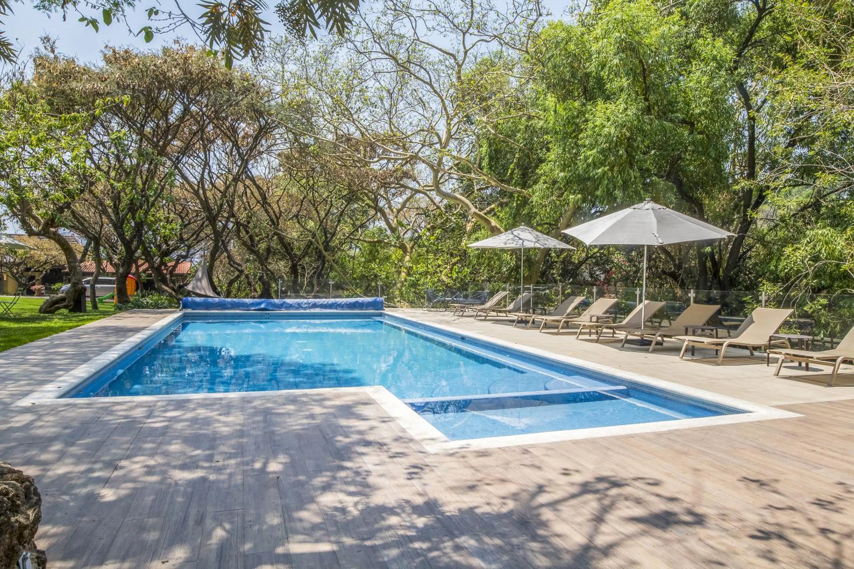 Pool view in Hotel Amate del Rio