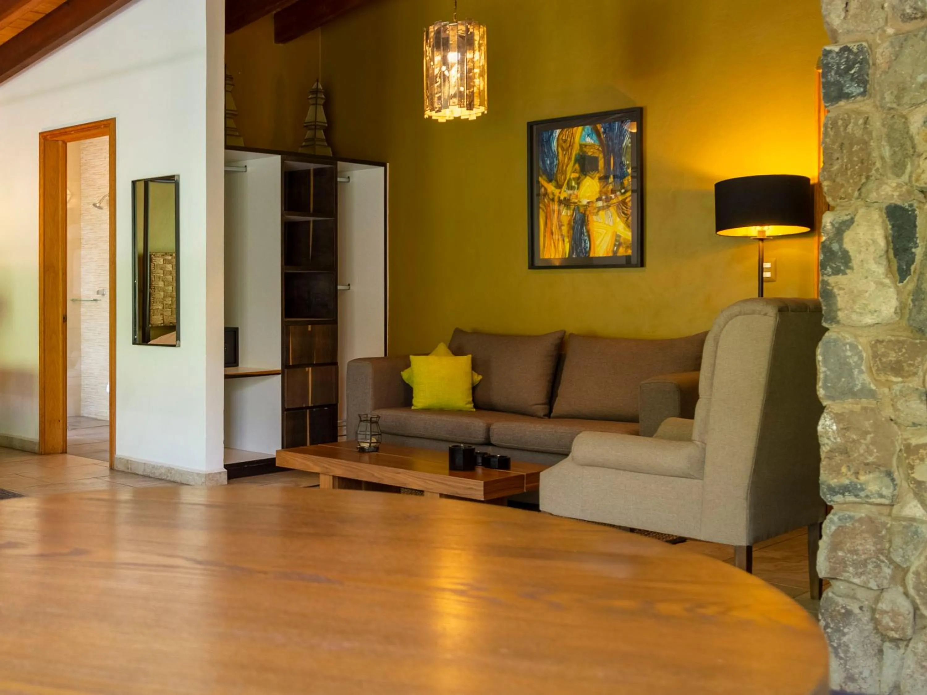 Living room in Hotel Amate del Rio