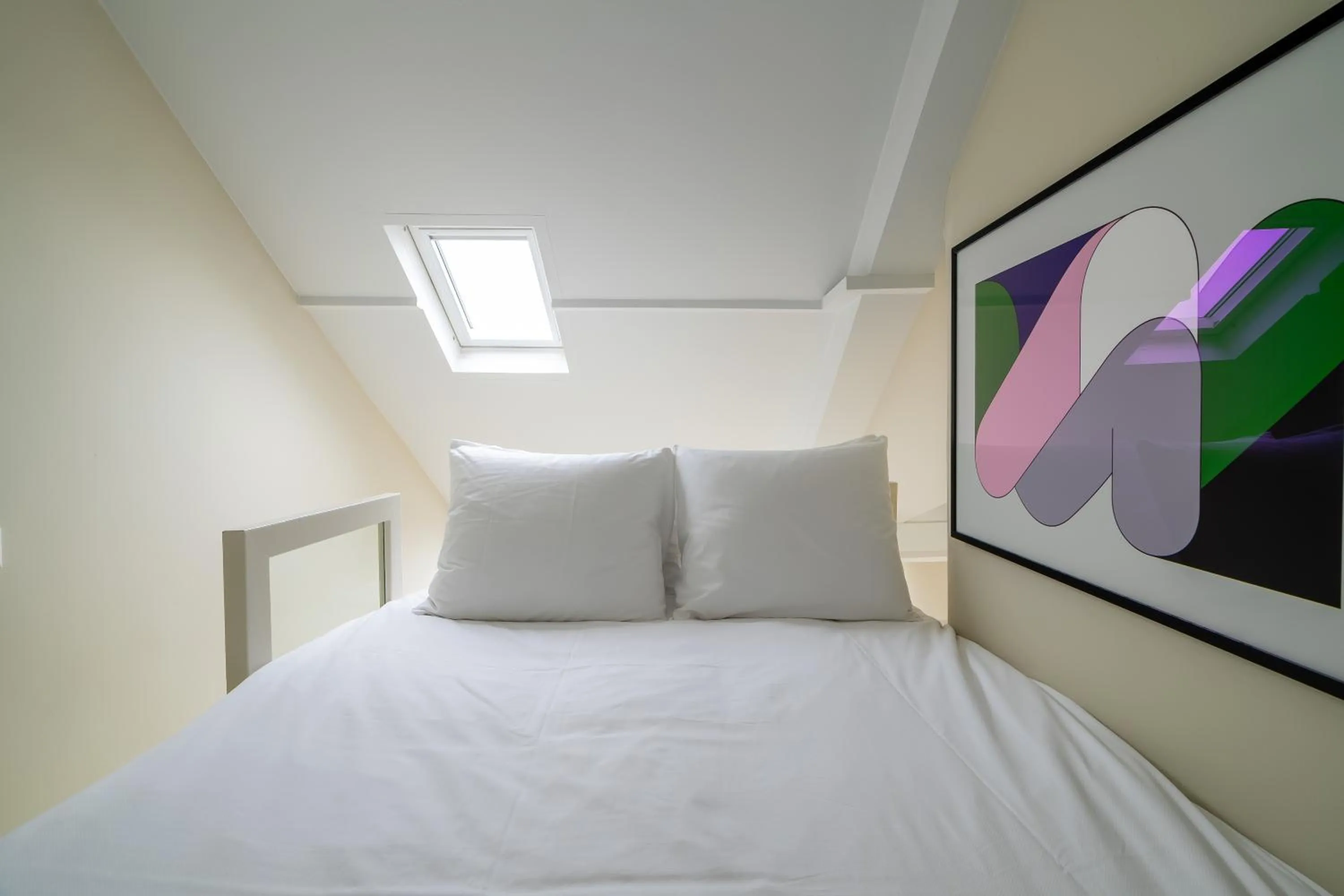 Bed in Numa Amsterdam Oosterpark