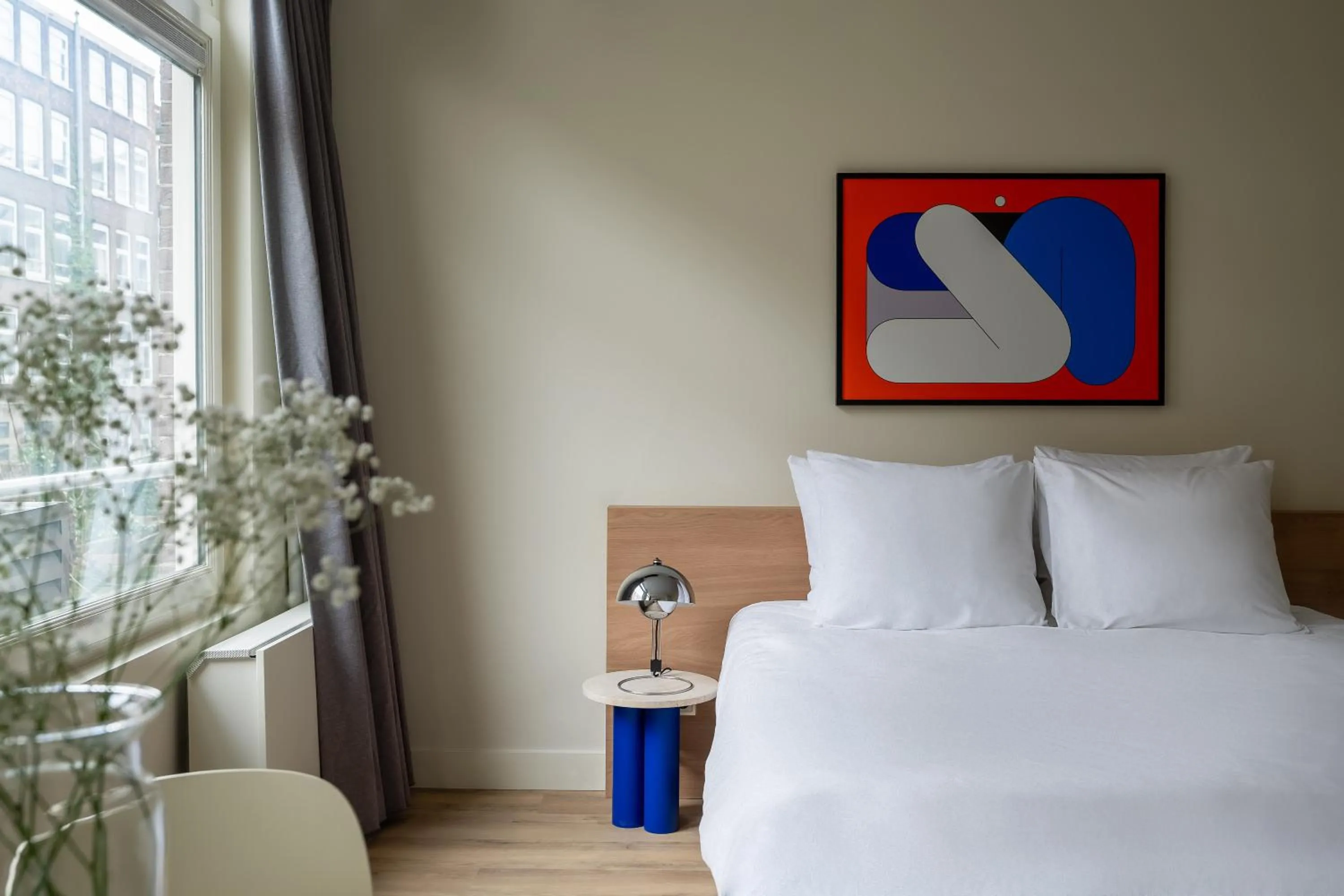 Bed in Numa Amsterdam Oosterpark