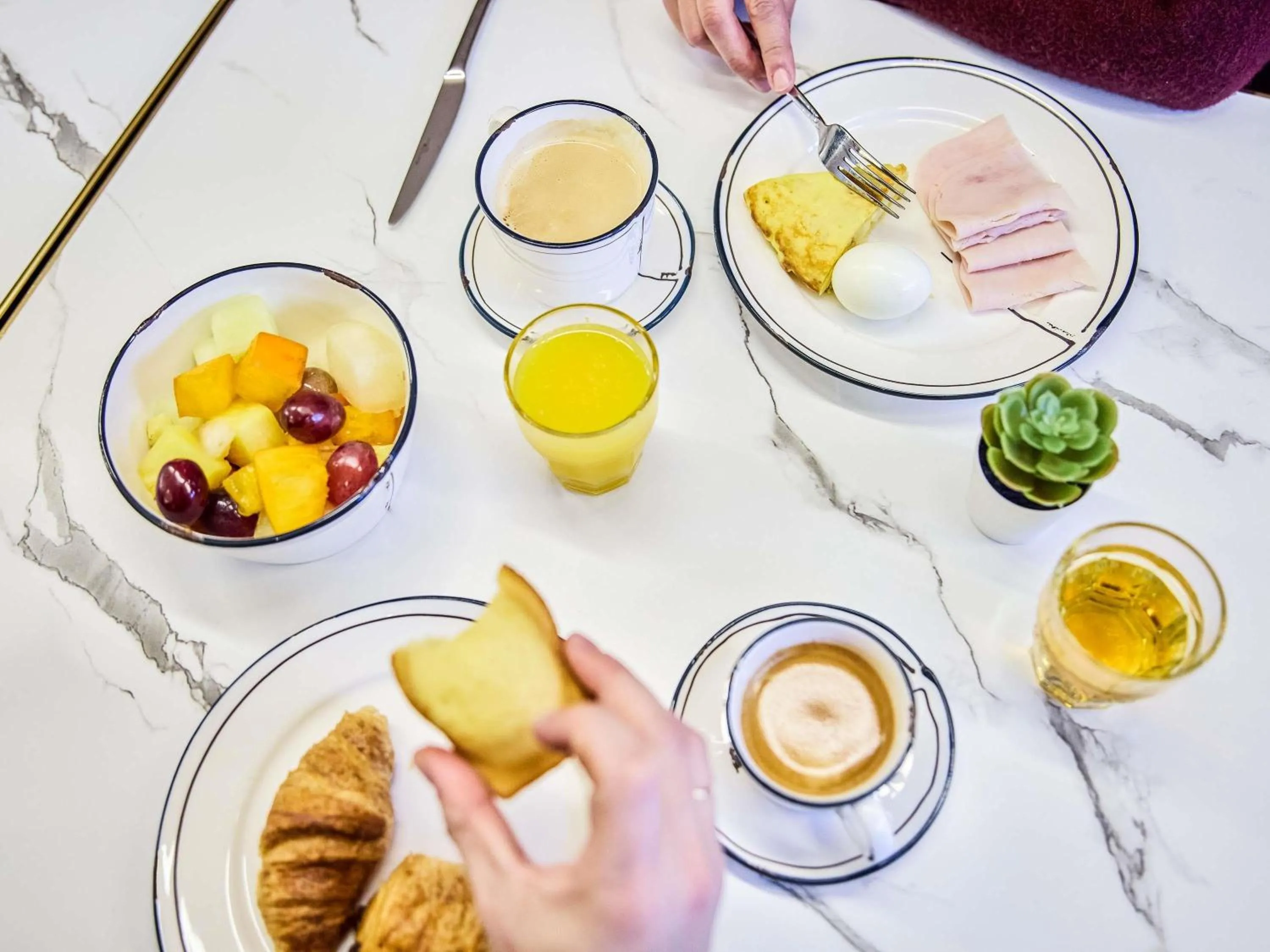 Breakfast in Ibis Styles Madrid Centro Maravillas