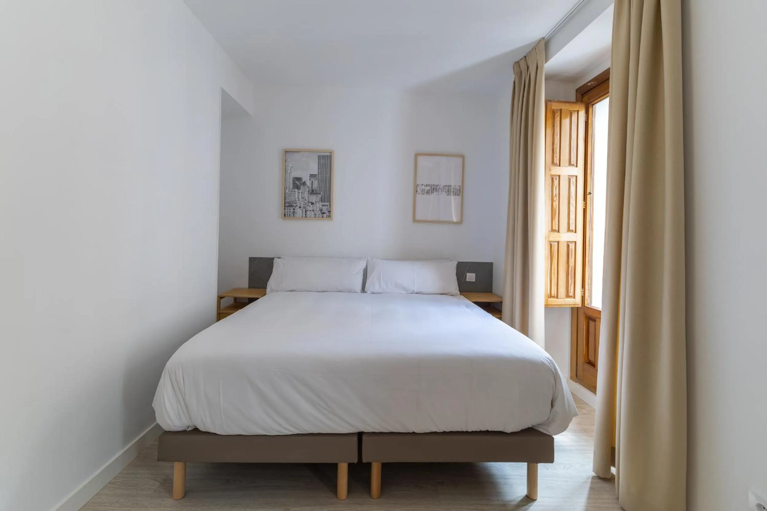 Bed in Apartamentos Madrid