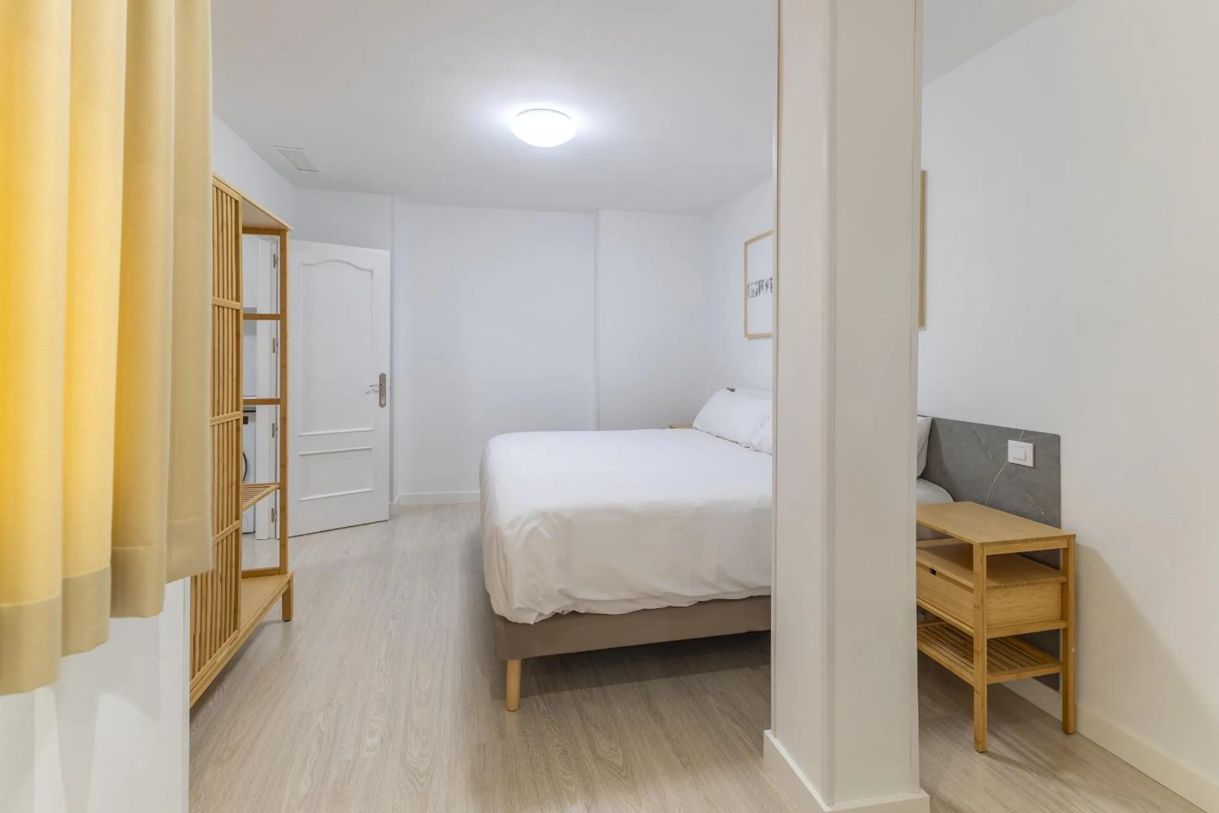 Bed in Apartamentos Madrid