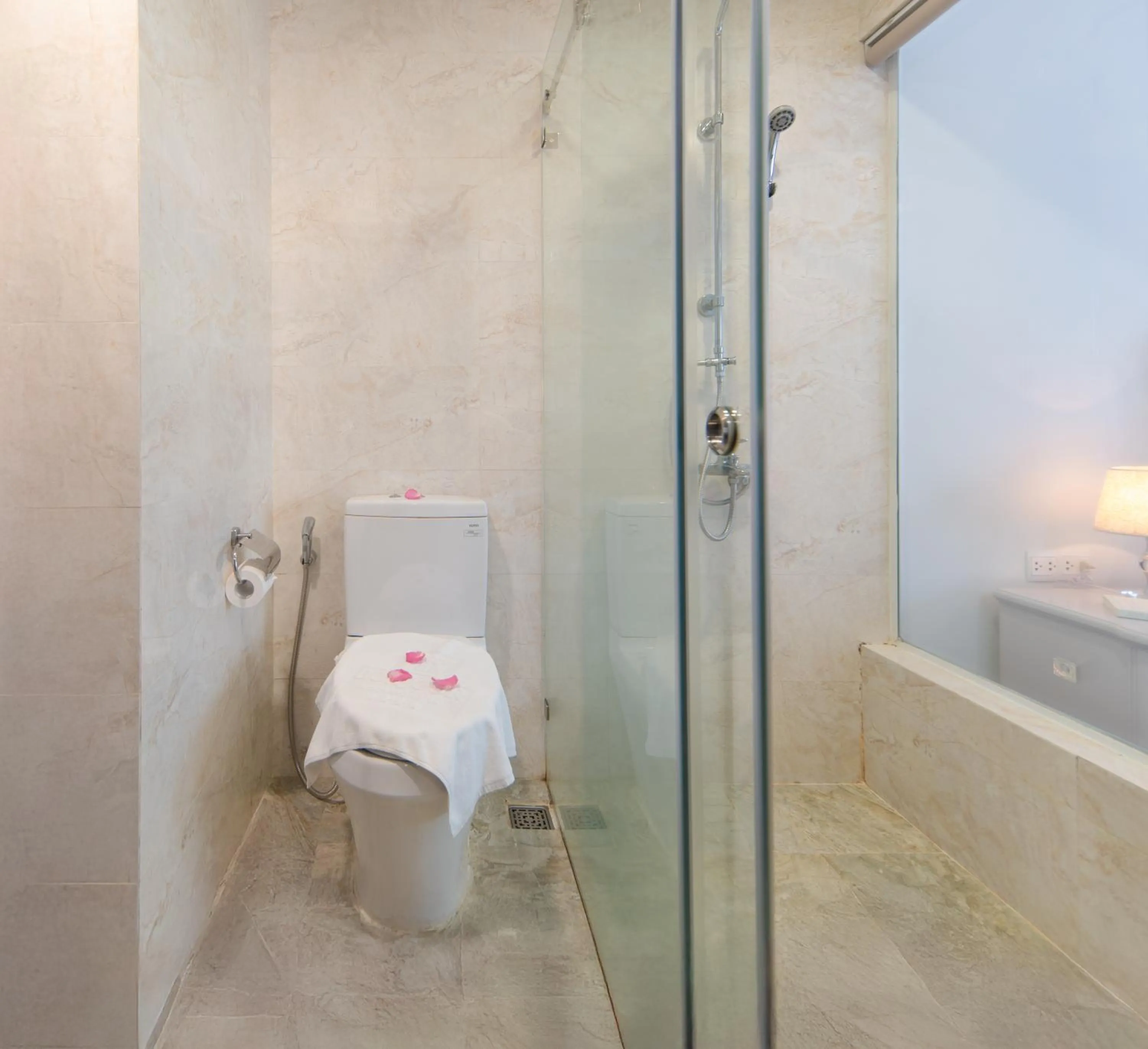 Shower in Bonjour Nha Trang Hotel