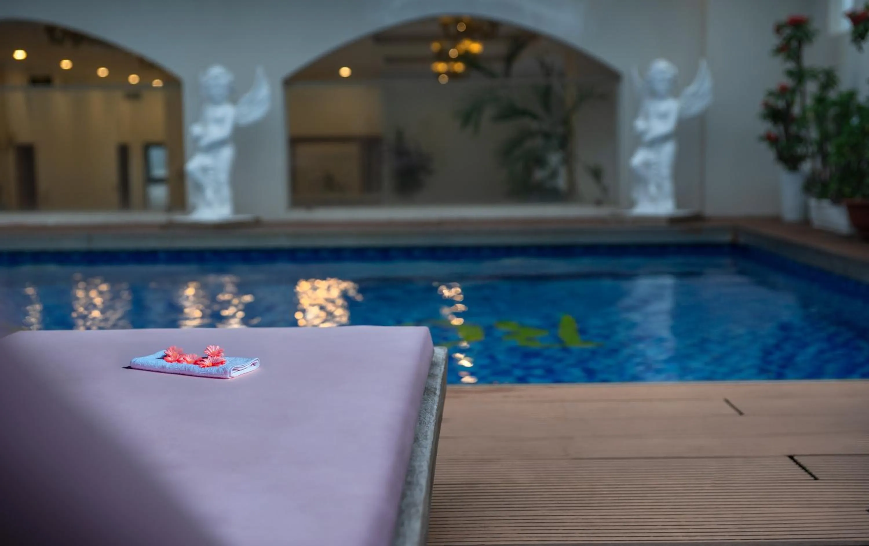 Pool view in Bonjour Nha Trang Hotel