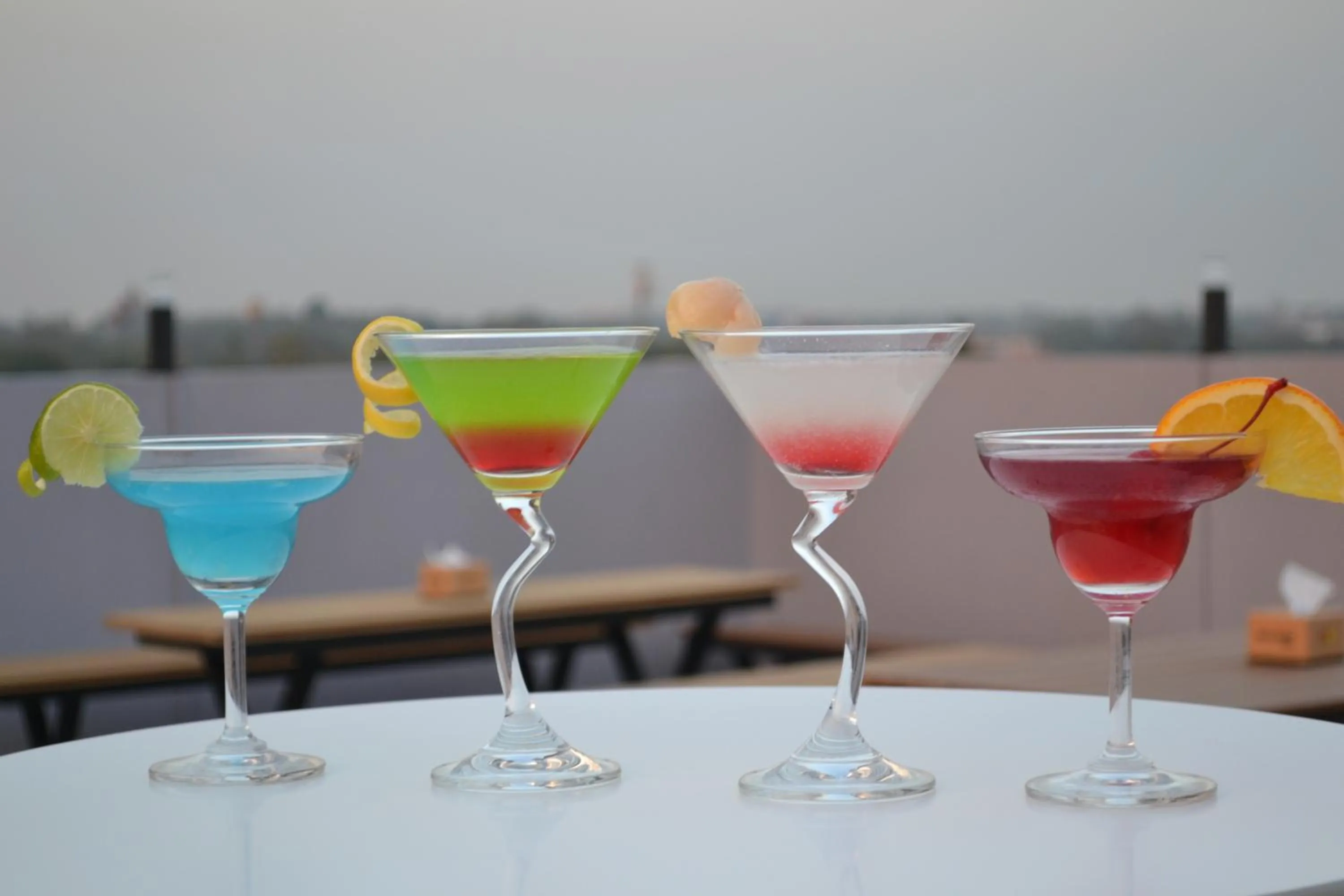 Alcoholic drinks in Hotel Broadway Yangon