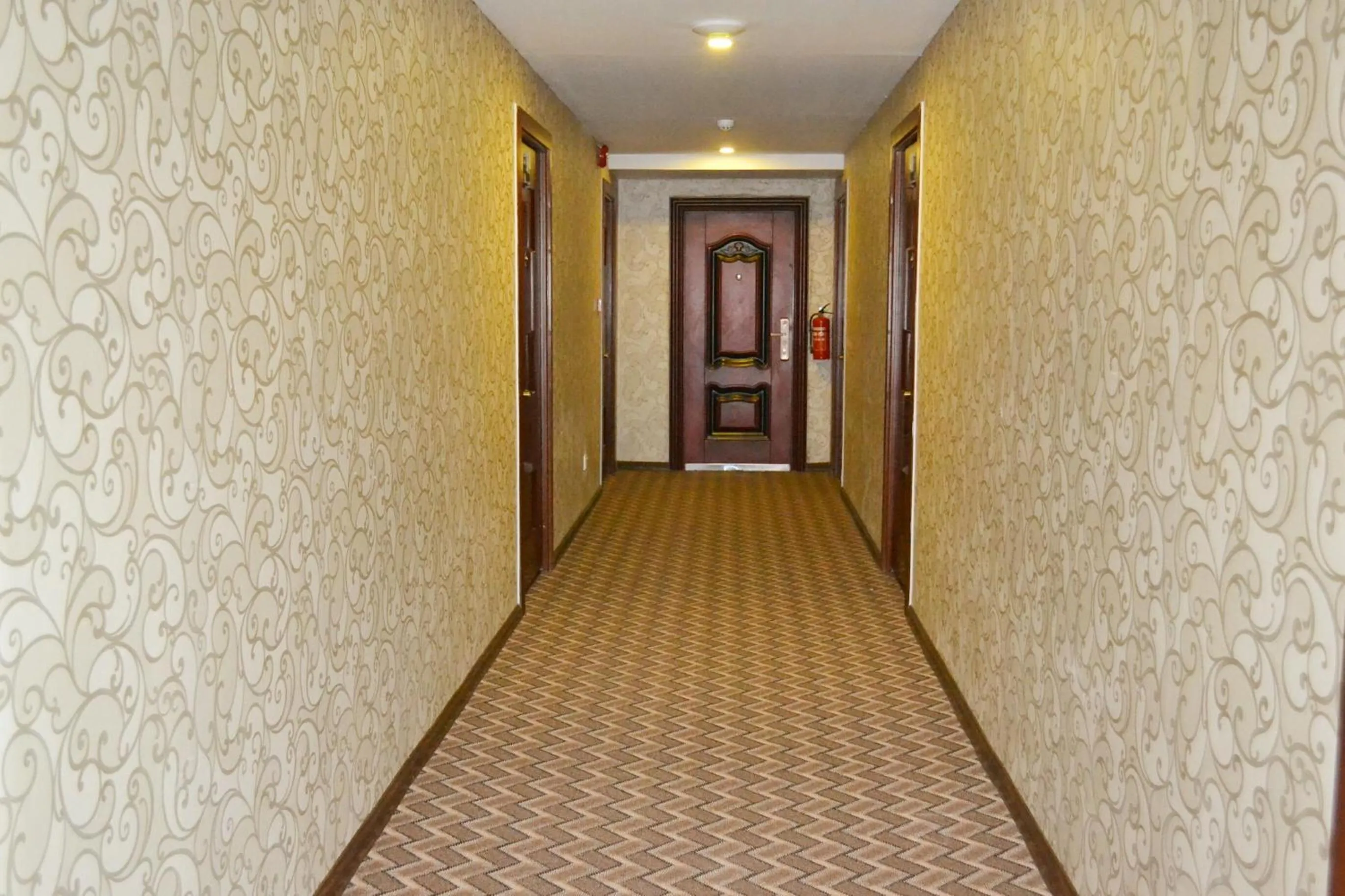 Decorative detail in Hotel Broadway Yangon